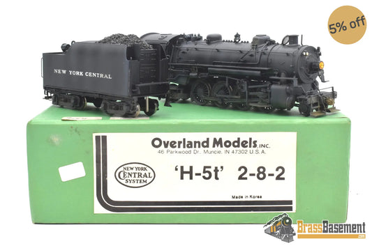 Ho Brass - Omi 1418 New York Central Nyc H - 5T 2 - 8 - 2 #1576 Mikado Nice Custom Steam