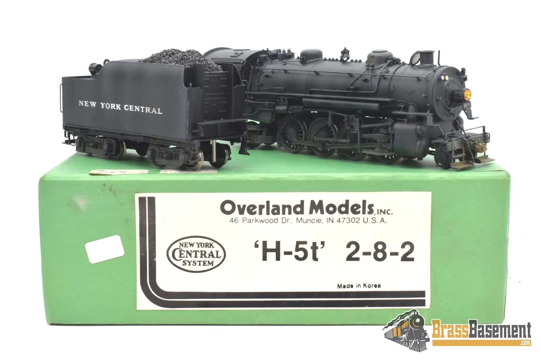 Ho Brass - Omi 1418 New York Central Nyc H - 5T 2 - 8 - 2 #1576 Mikado Nice Custom Steam