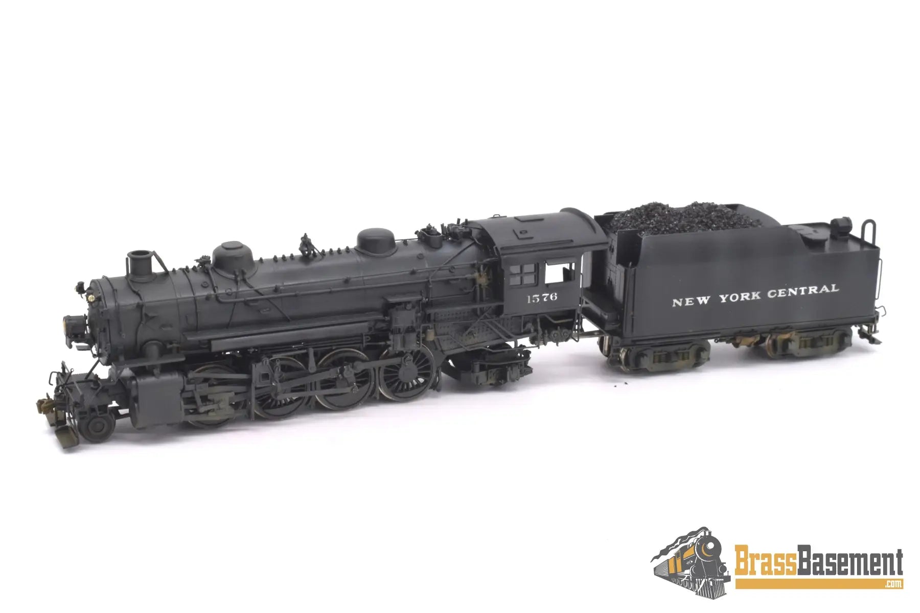 Ho Brass - Omi 1418 New York Central Nyc H - 5T 2 - 8 - 2 #1576 Mikado Nice Custom Steam
