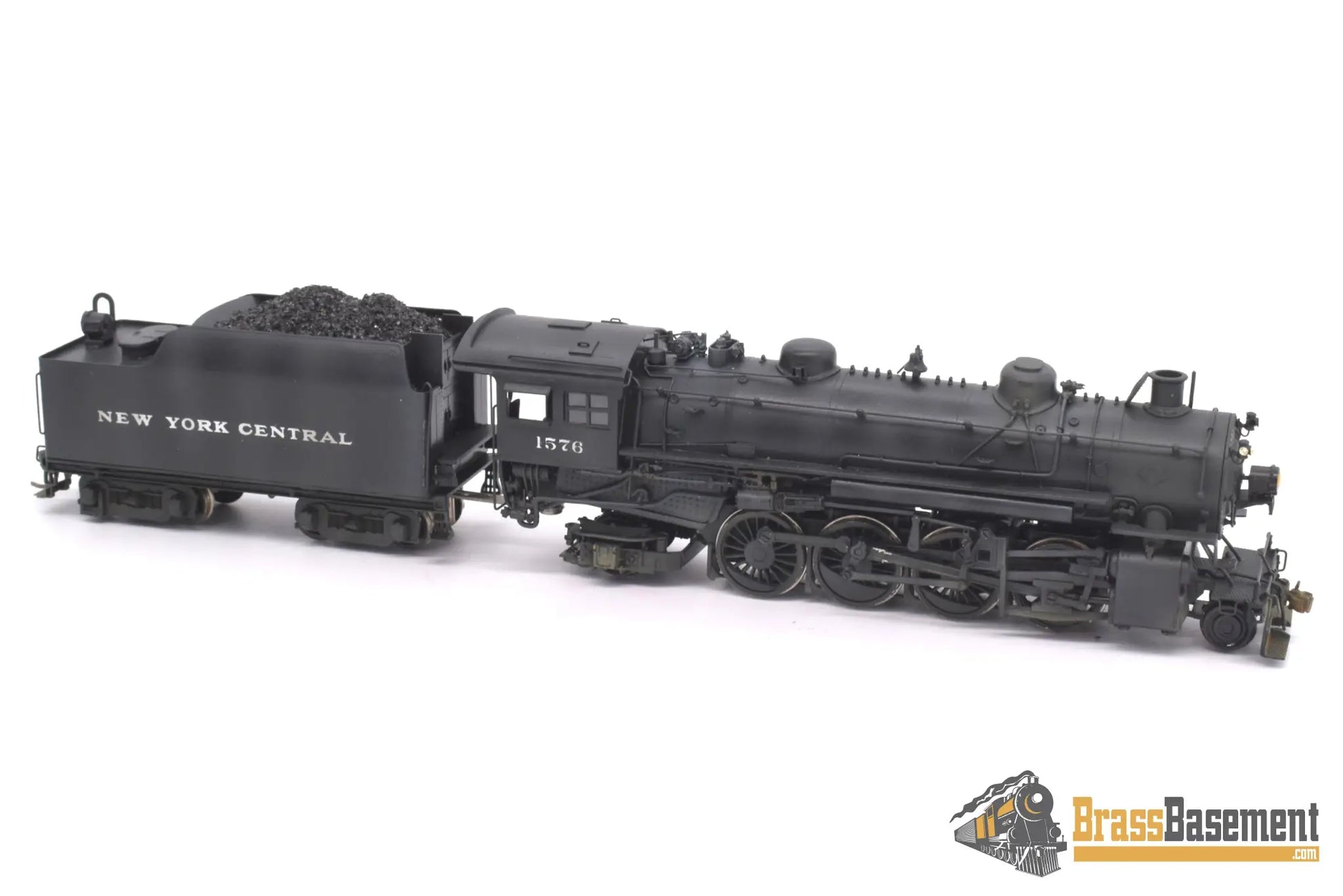Ho Brass - Omi 1418 New York Central Nyc H - 5T 2 - 8 - 2 #1576 Mikado Nice Custom Steam