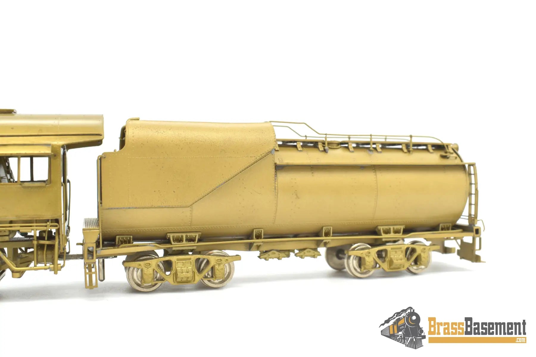 Ho Brass - Omi 1433 Chesapeake & Ohio G - 9 2 - 8 - 0 12Vc Tender Unpainted Rok - Am Steam