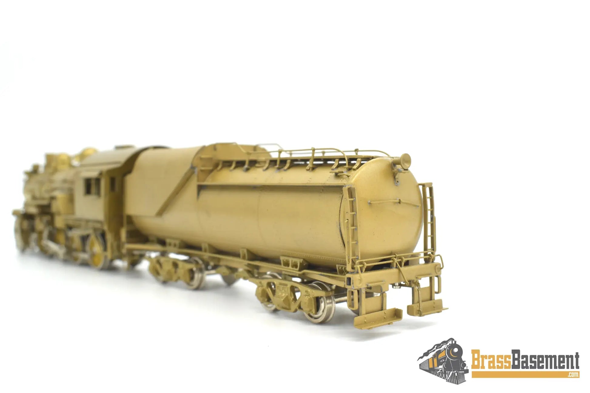 Ho Brass - Omi 1433 Chesapeake & Ohio G - 9 2 - 8 - 0 12Vc Tender Unpainted Rok - Am Steam