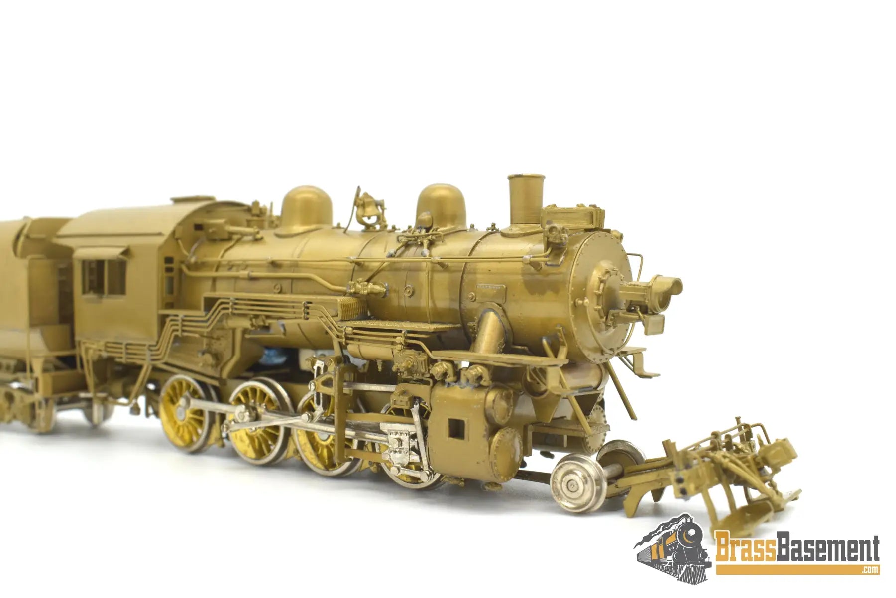 Ho Brass - Omi 1433 Chesapeake & Ohio G - 9 2 - 8 - 0 12Vc Tender Unpainted Rok - Am Steam