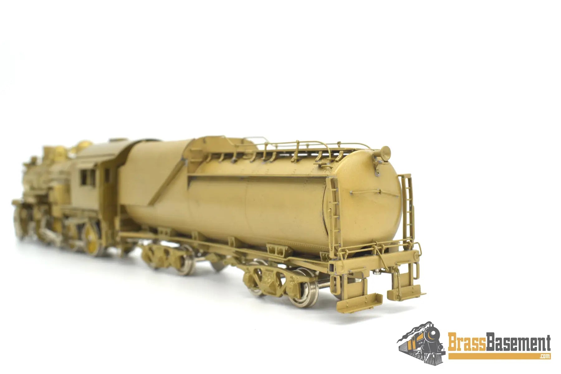 Ho Brass - Omi 1433 Chesapeake & Ohio G - 9 2 - 8 - 0 12Vc Tender Unpainted Rok - Am Steam