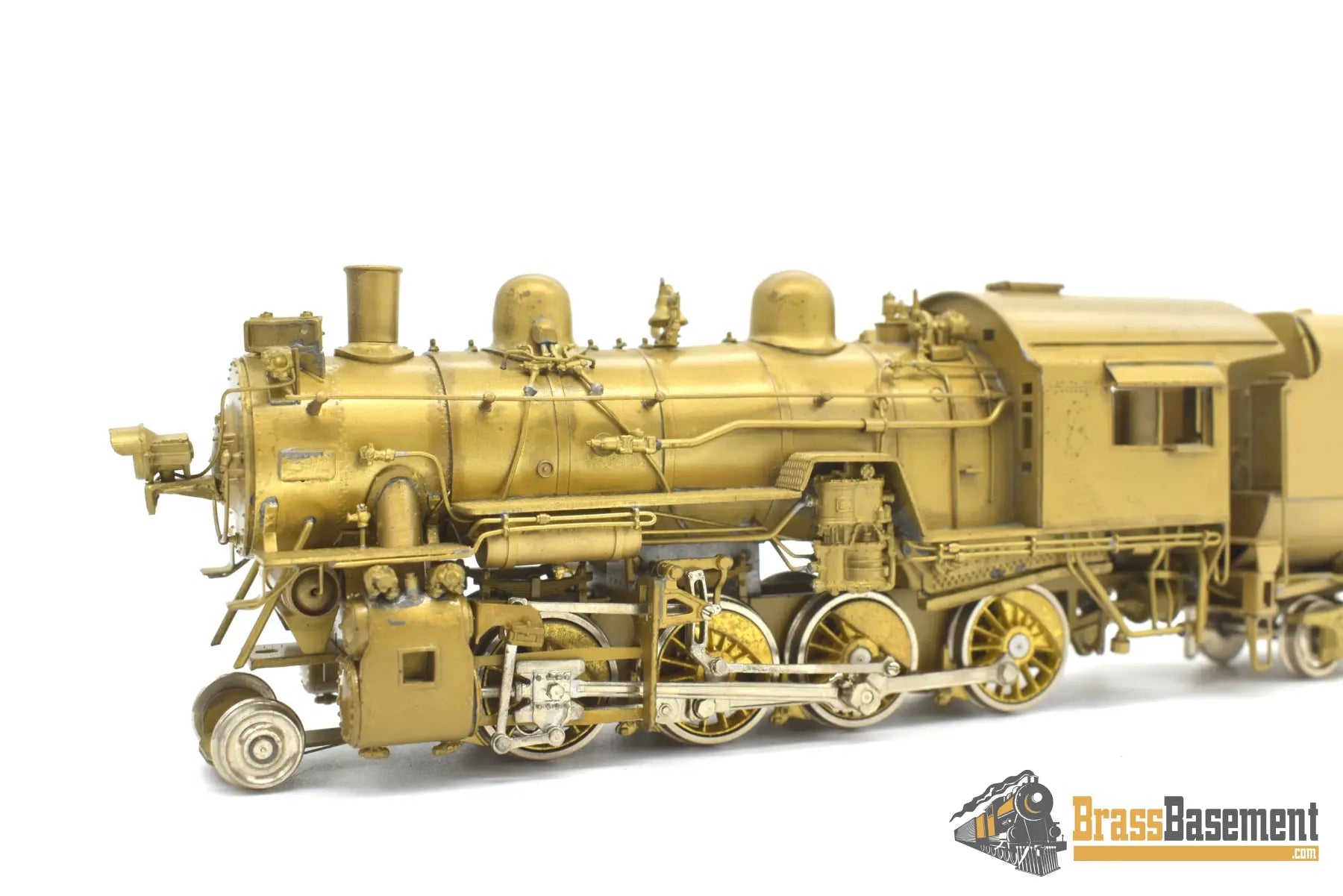 Ho Brass - Omi 1433 Chesapeake & Ohio G - 9 2 - 8 - 0 12Vc Tender Unpainted Rok - Am Steam
