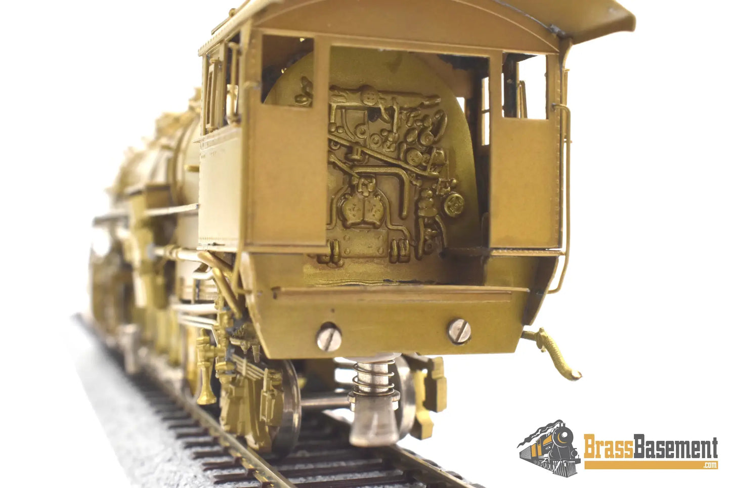 Ho Brass - Omi 1434 Cb&Q Burlington M-2A 2-10-2 W/ Worthington Fwh Unpainted Steam