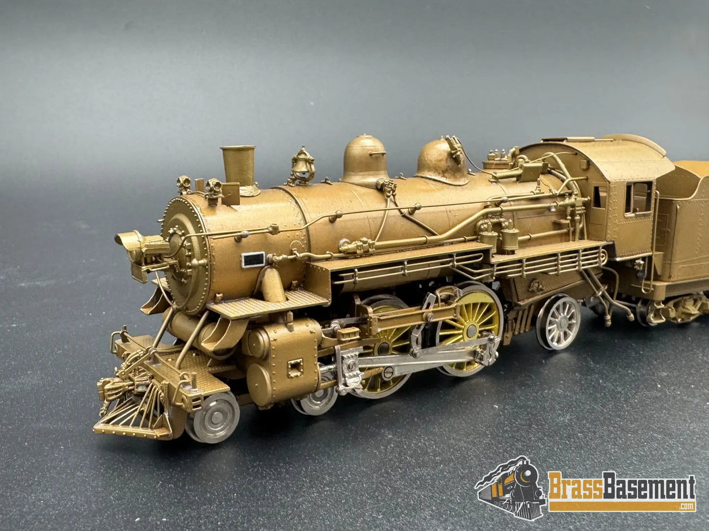 HO Brass - OMI 1435 Chesapeake & Ohio C&O A-16 4-4-2 w/ 9RA Tender - Unpainted J.P Steam