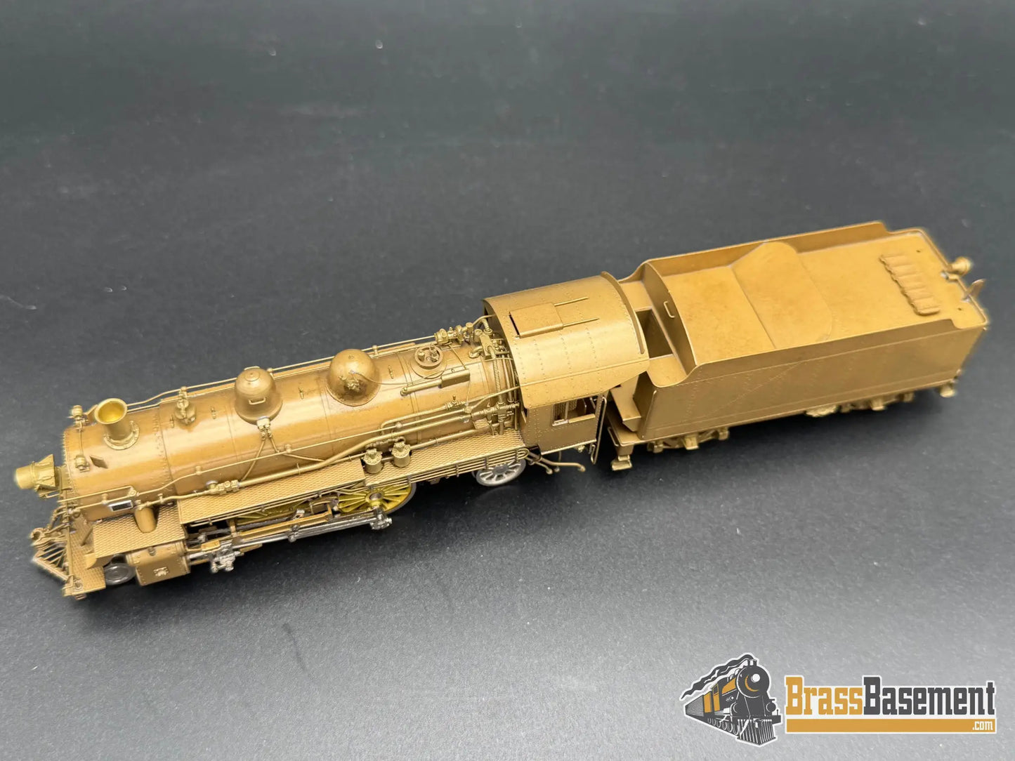 HO Brass - OMI 1435 Chesapeake & Ohio C&O A-16 4-4-2 w/ 9RA Tender - Unpainted J.P Steam