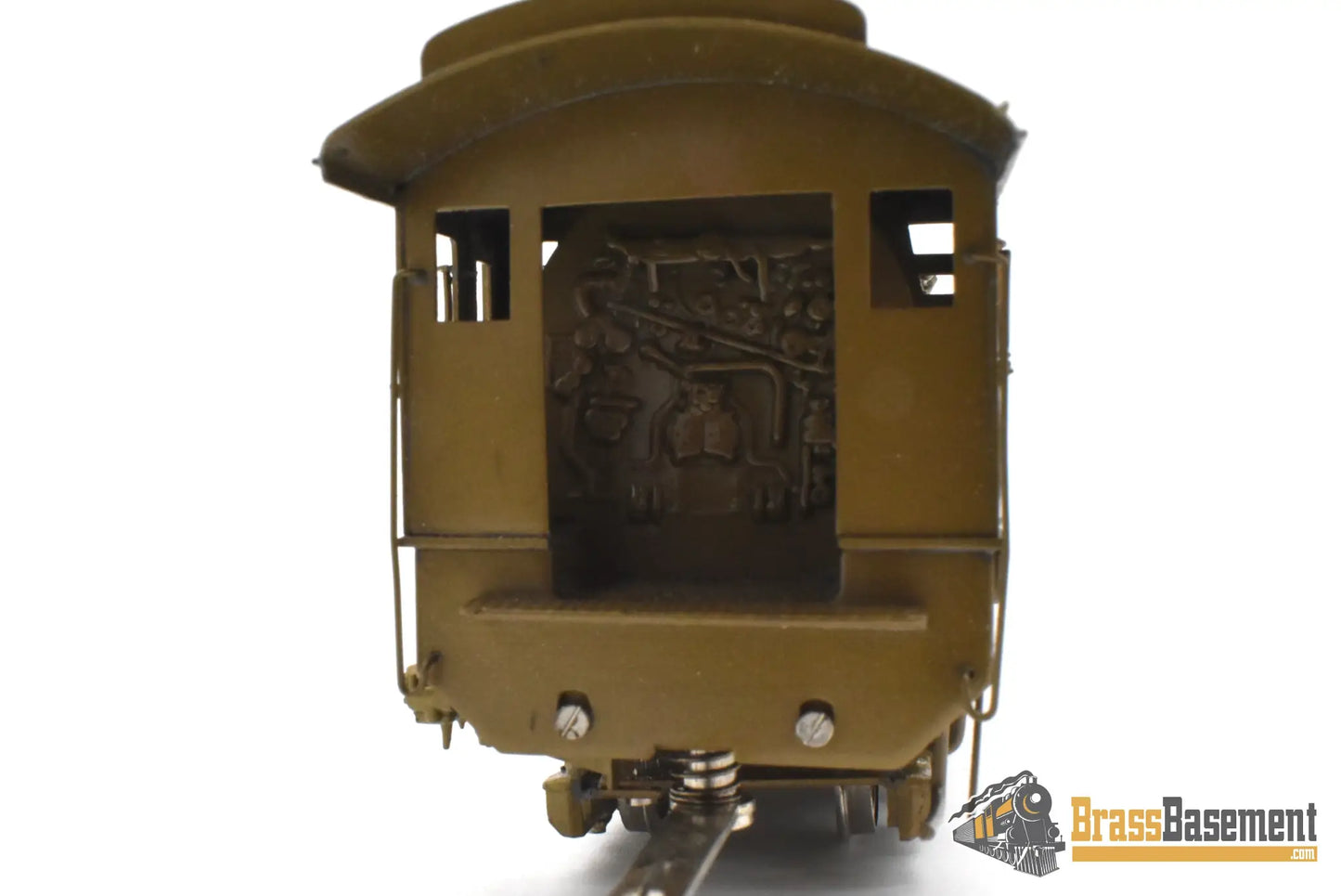 HO Brass - OMI 1438 CB&Q Burlington O-5 4-8-4 w/ Elesco FWH - Unpainted Mint - Steam