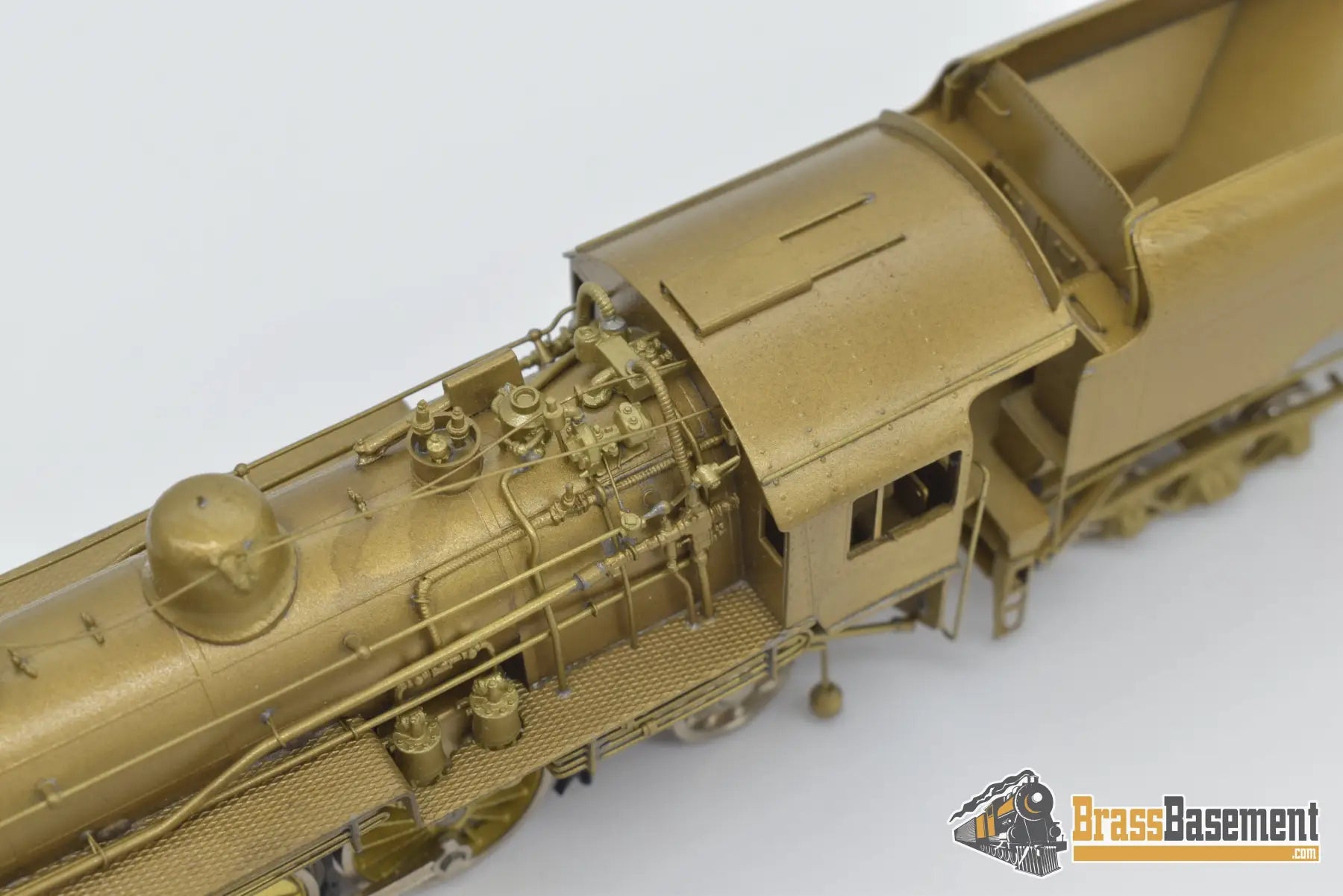 Ho Brass - Omi 1445 Chesapeake & Ohio F - 15 4 - 6 - 2 W/ Vanderbilt Tender Unpainted Steam