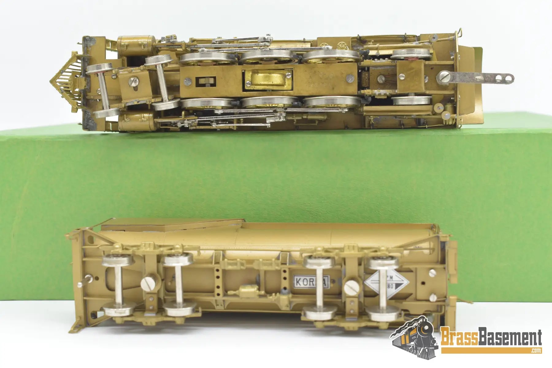 Ho Brass - Omi 1445 Chesapeake & Ohio F - 15 4 - 6 - 2 W/ Vanderbilt Tender Unpainted Steam