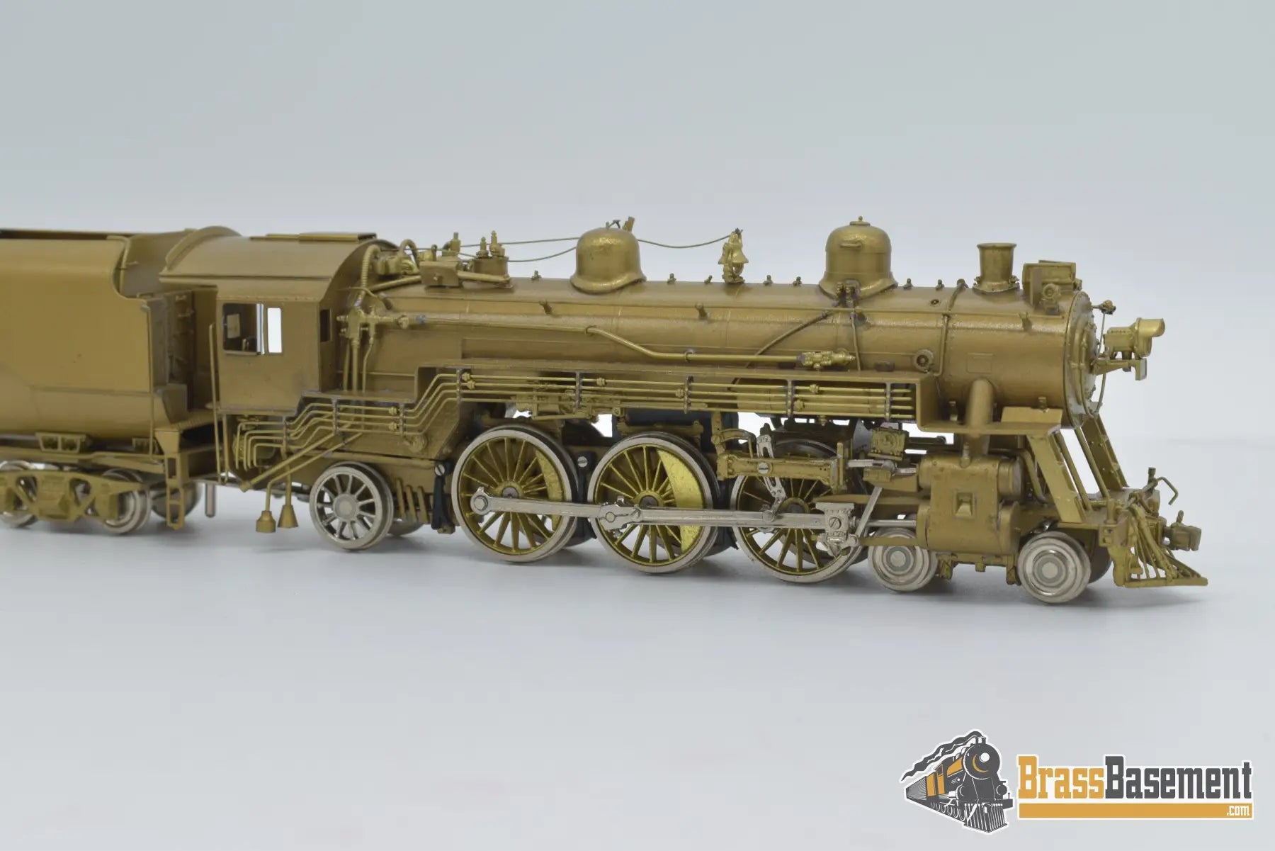 Ho Brass - Omi 1445 Chesapeake & Ohio F - 15 4 - 6 - 2 W/ Vanderbilt Tender Unpainted Steam