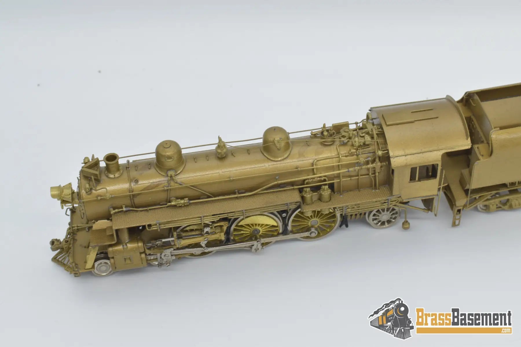 Ho Brass - Omi 1445 Chesapeake & Ohio F - 15 4 - 6 - 2 W/ Vanderbilt Tender Unpainted Steam