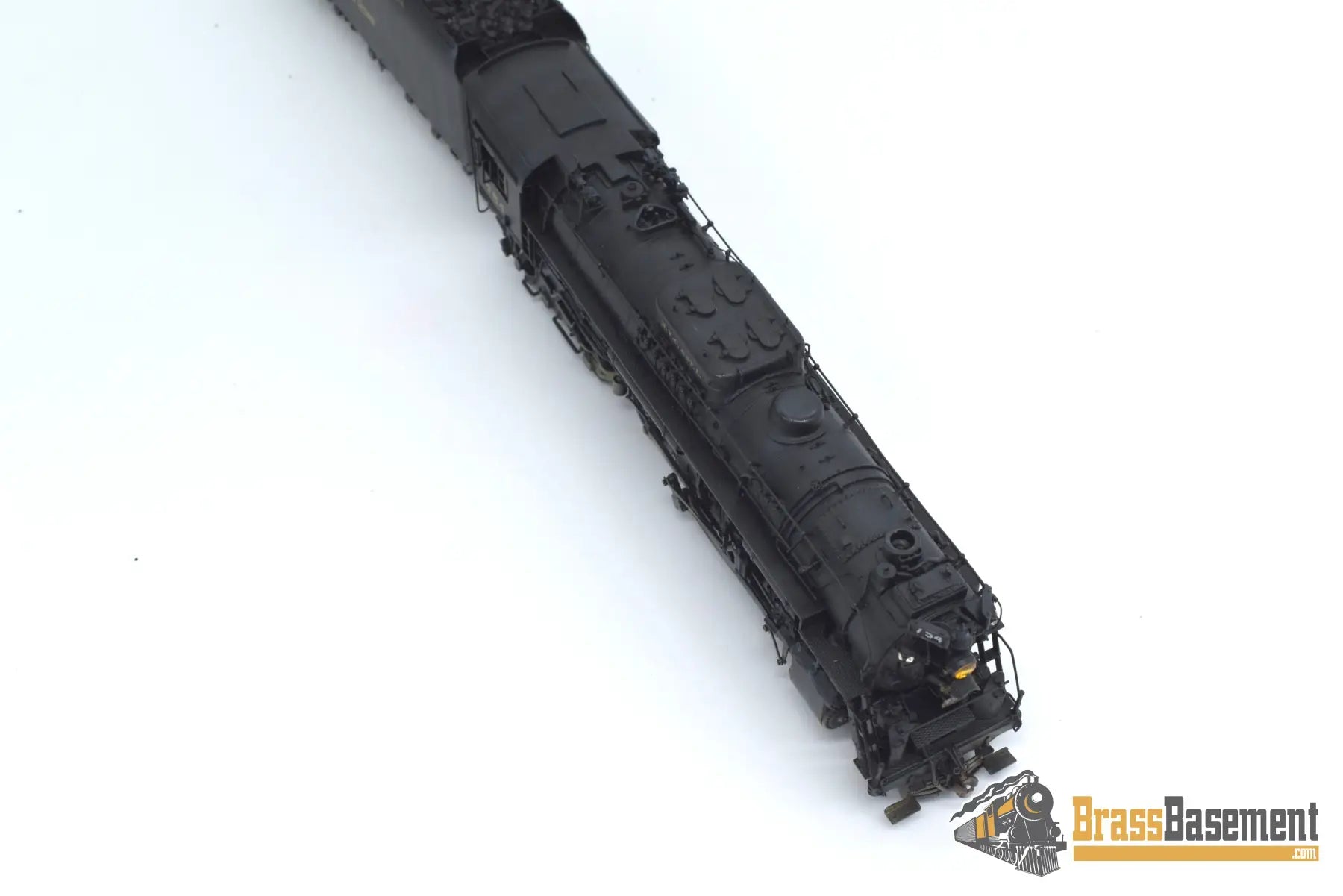 Ho Brass - Omi 1449 Nickel Plate 754 2 - 8 - 4 S - 2 Berkshire Nicely Painted Steam