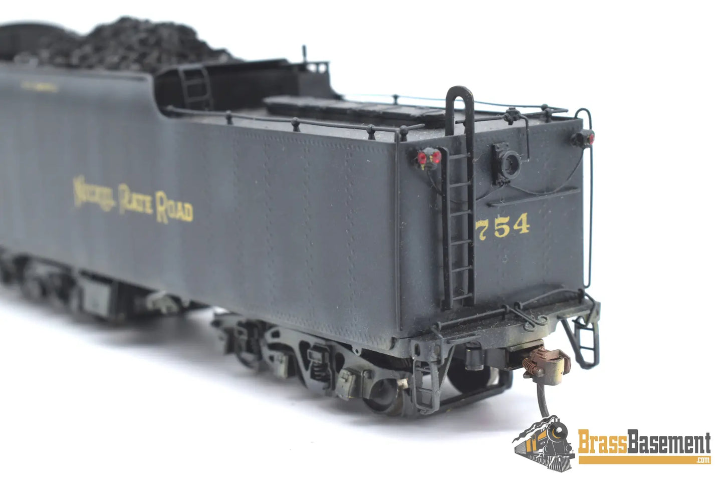 Ho Brass - Omi 1449 Nickel Plate 754 2 - 8 - 4 S - 2 Berkshire Nicely Painted Steam