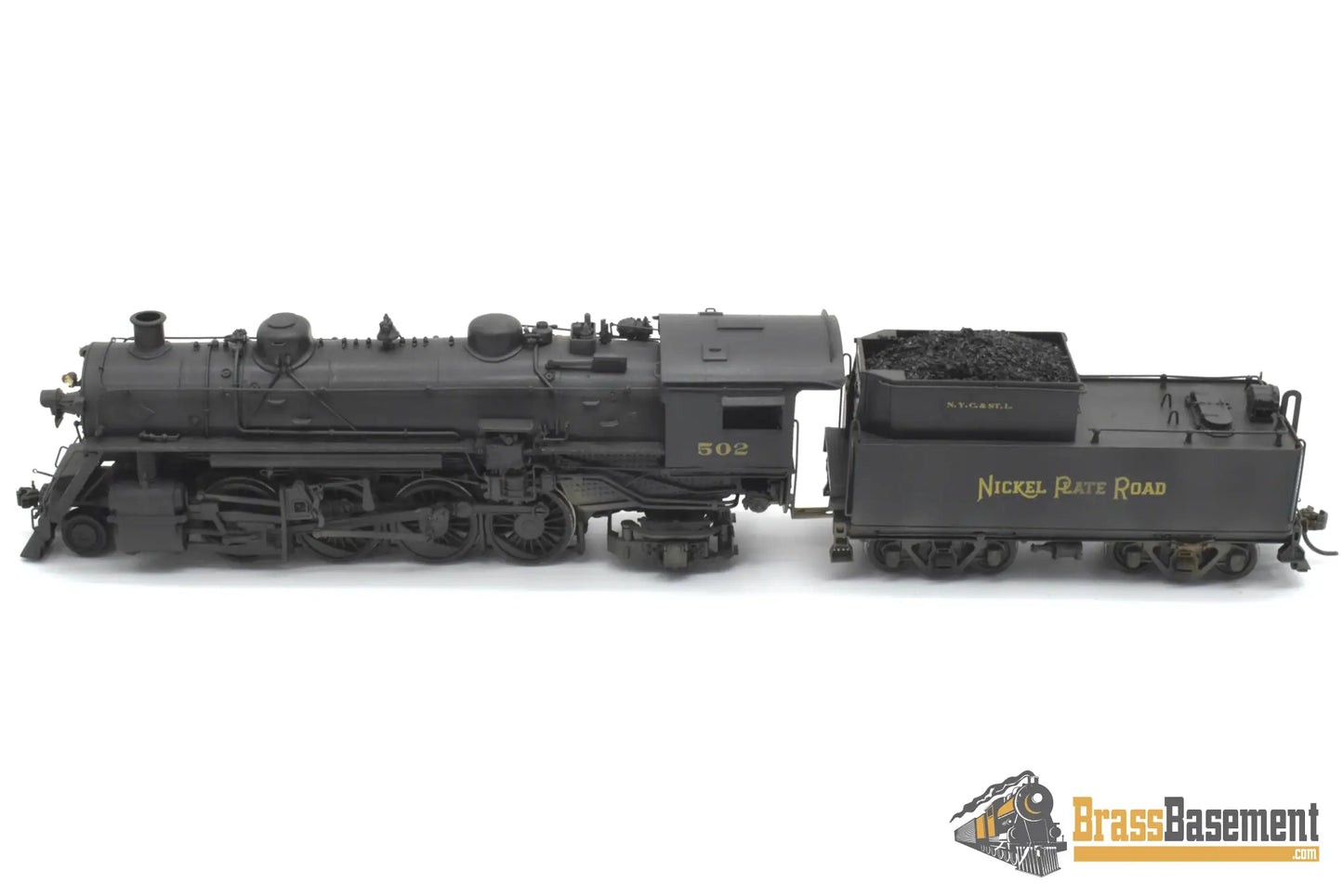 HO Brass - OMI 1479 Nickel Plate NKP 2-8-2 H-5a Mikado - Nicely Painted Steam