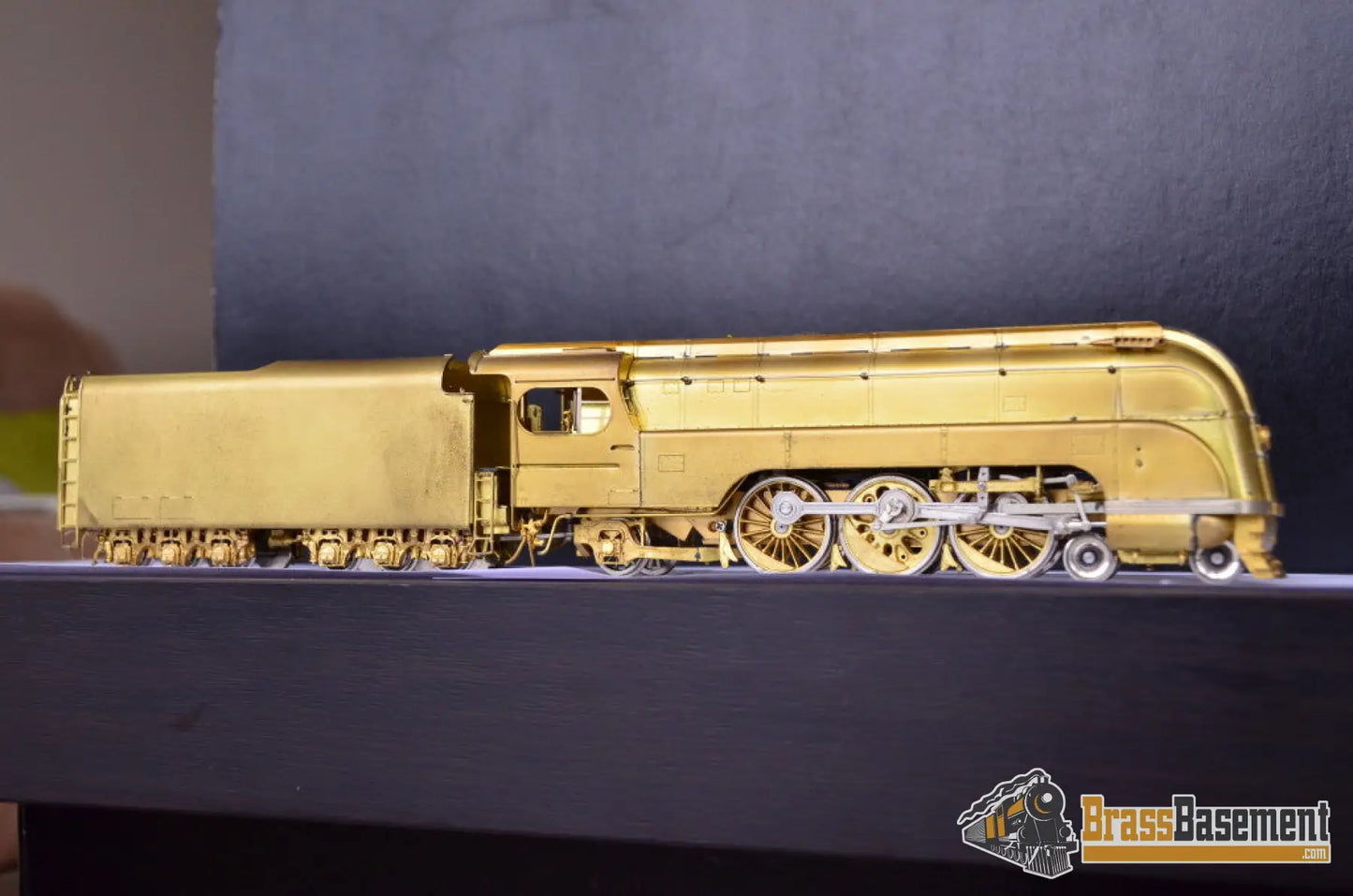 HO Brass - OMI 1480 Union Pacific P77 #2906 Streamlined 49er - w/ Decals - NEW Steam