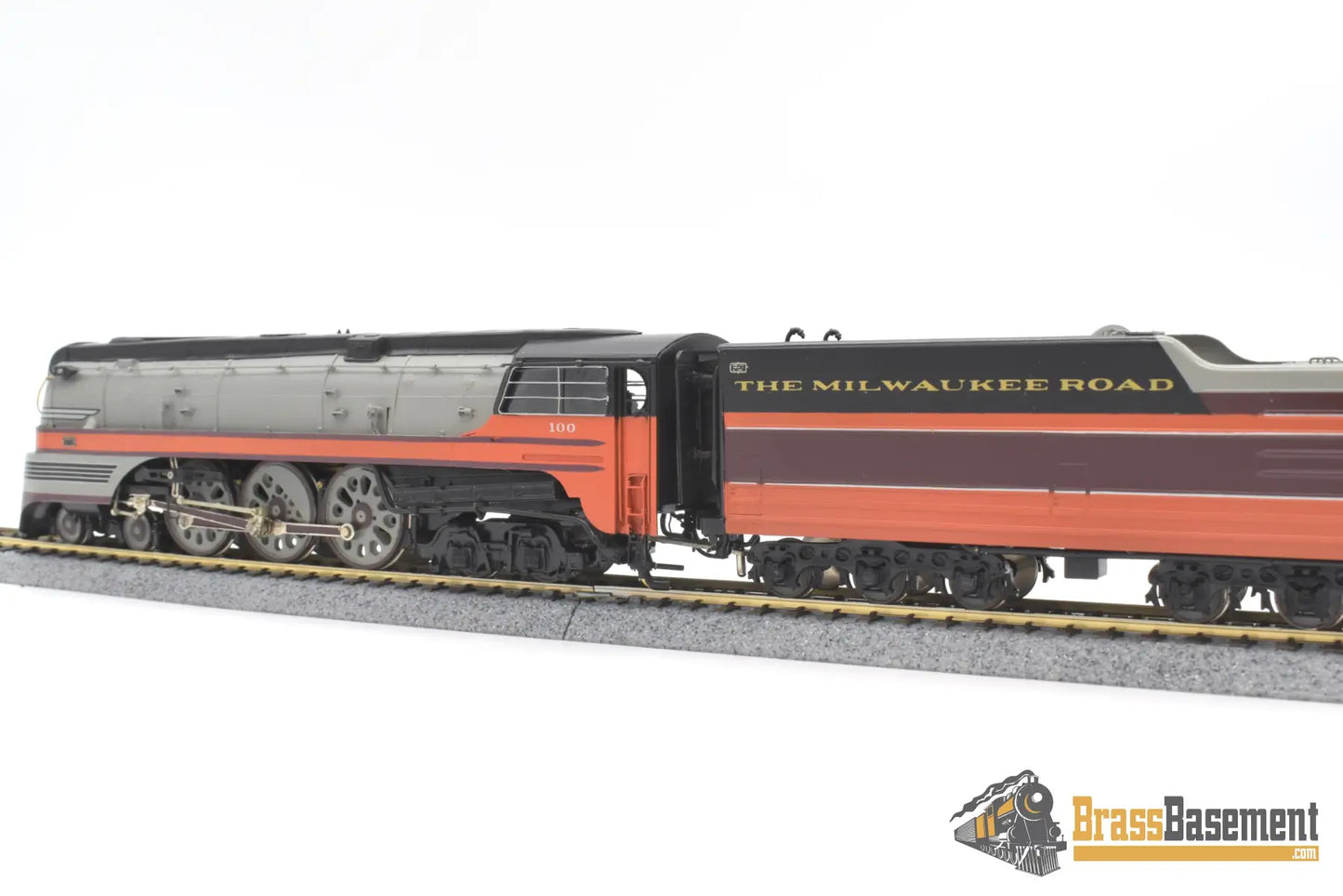 Ho Brass - Omi 1482.1 Milwaukee Road F7 4 - 6 - 4 Hudson - Original Hiawatha Pro Paint Steam