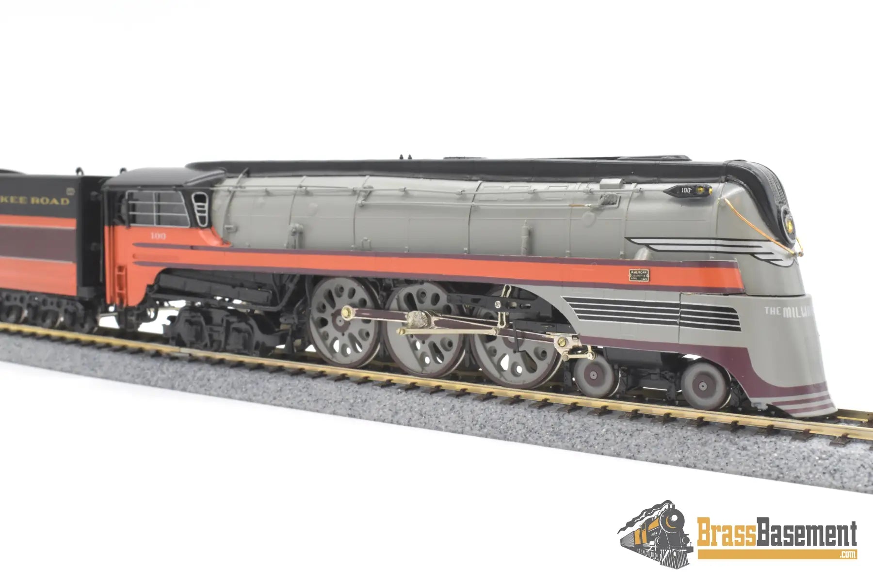 Ho Brass - Omi 1482.1 Milwaukee Road F7 4 - 6 - 4 Hudson - Original Hiawatha Pro Paint Steam