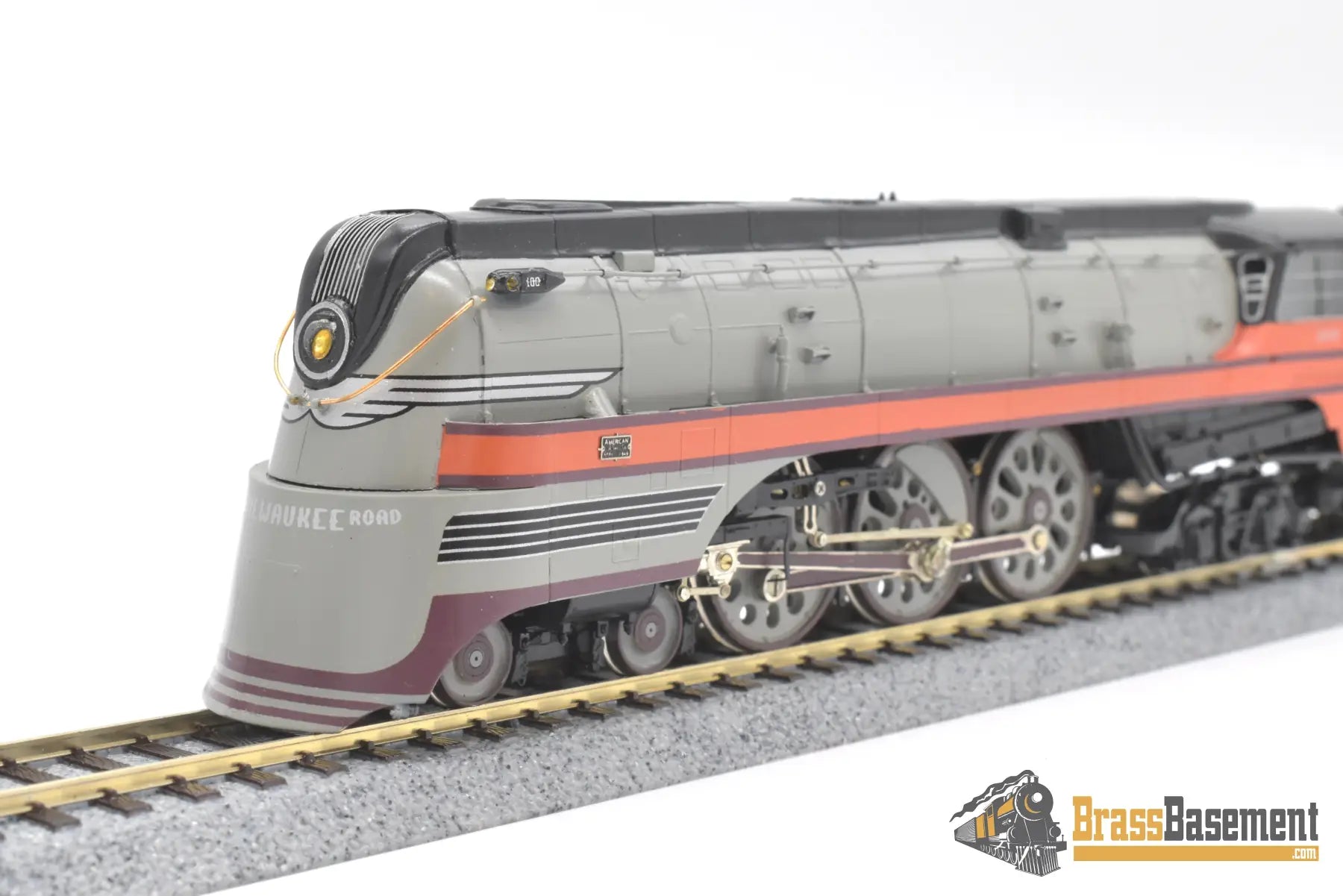 Ho Brass - Omi 1482.1 Milwaukee Road F7 4 - 6 - 4 Hudson - Original Hiawatha Pro Paint Steam