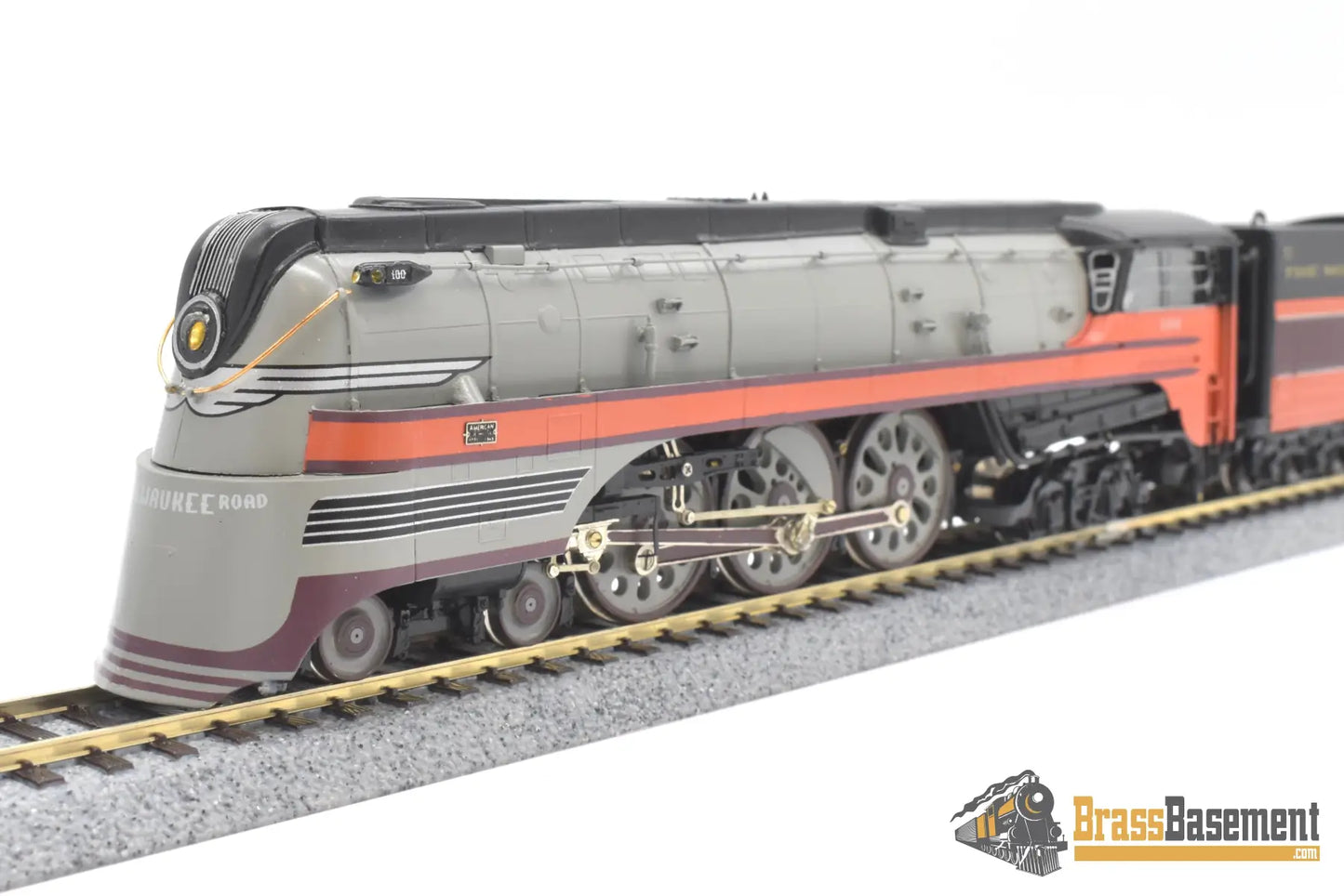 Ho Brass - Omi 1482.1 Milwaukee Road F7 4 - 6 - 4 Hudson - Original Hiawatha Pro Paint Steam