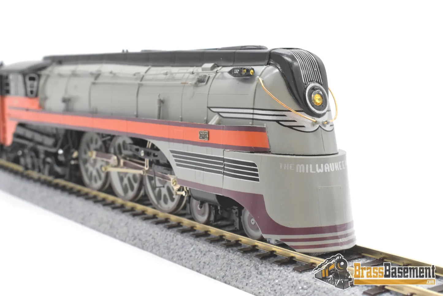 Ho Brass - Omi 1482.1 Milwaukee Road F7 4 - 6 - 4 Hudson - Original Hiawatha Pro Paint Steam