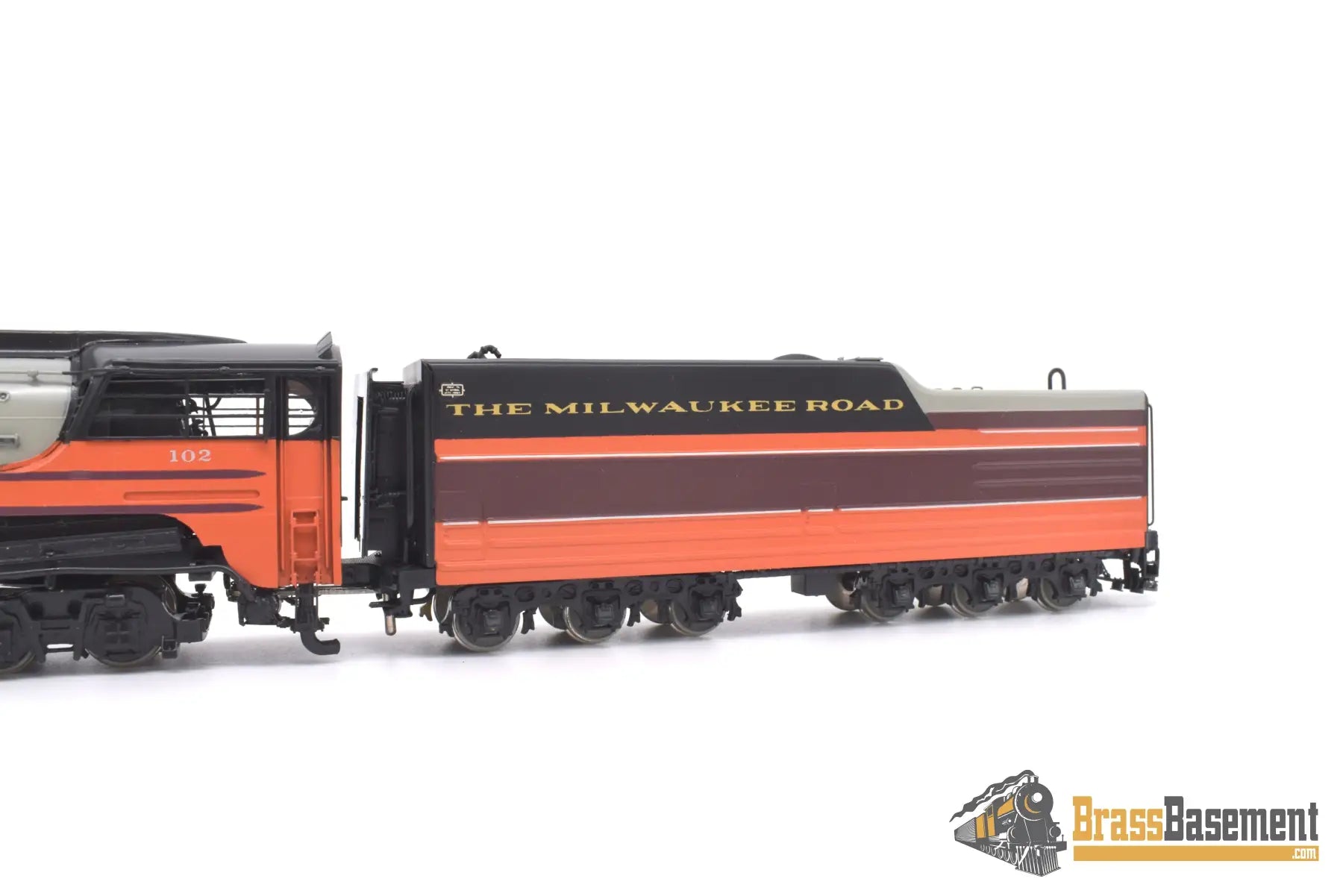 Ho Brass - Omi 1483.1 Milwaukee Road F7 4 - 6 - 4 Hudson Pro Paint Steam
