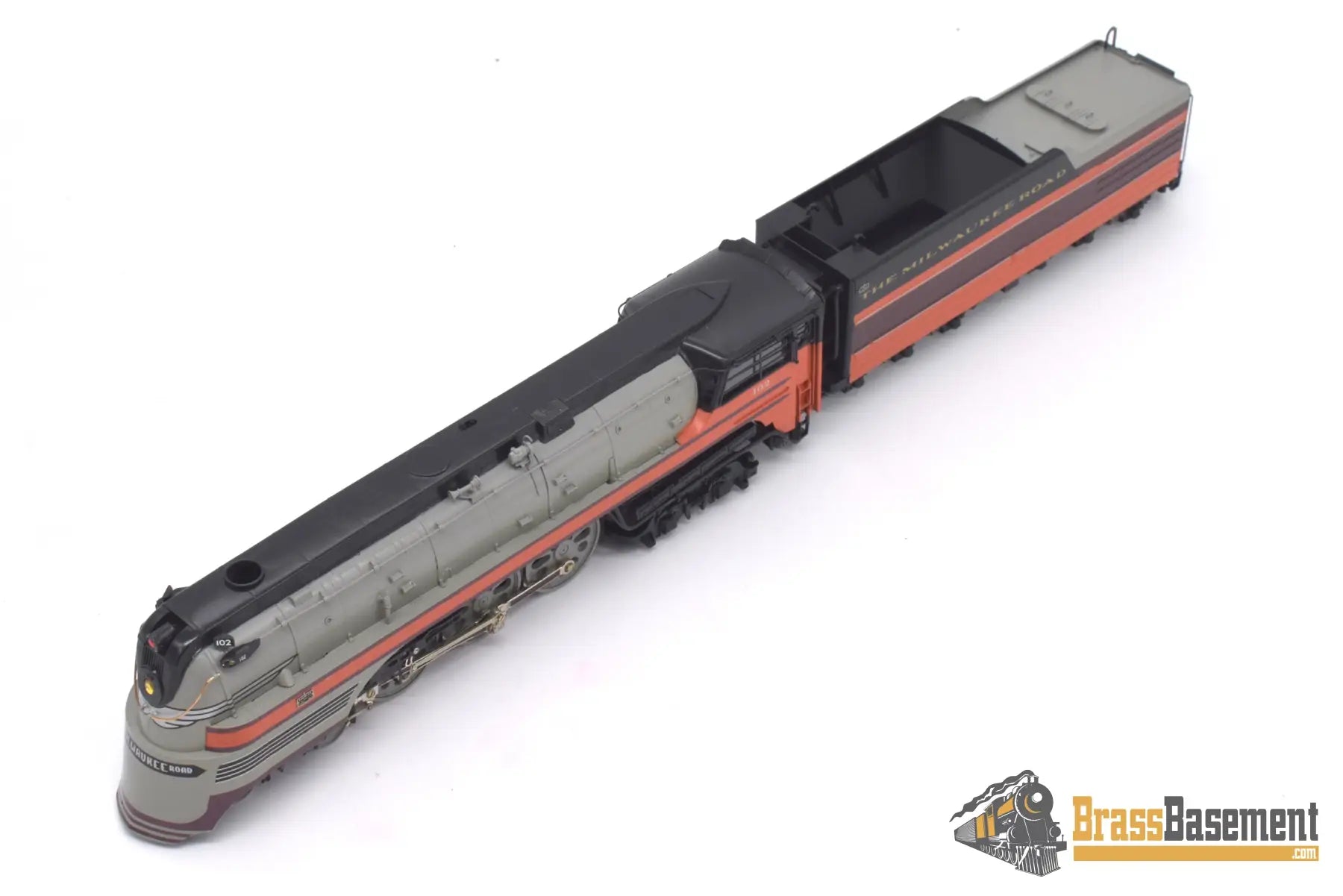 Ho Brass - Omi 1483.1 Milwaukee Road F7 4 - 6 - 4 Hudson Pro Paint Steam
