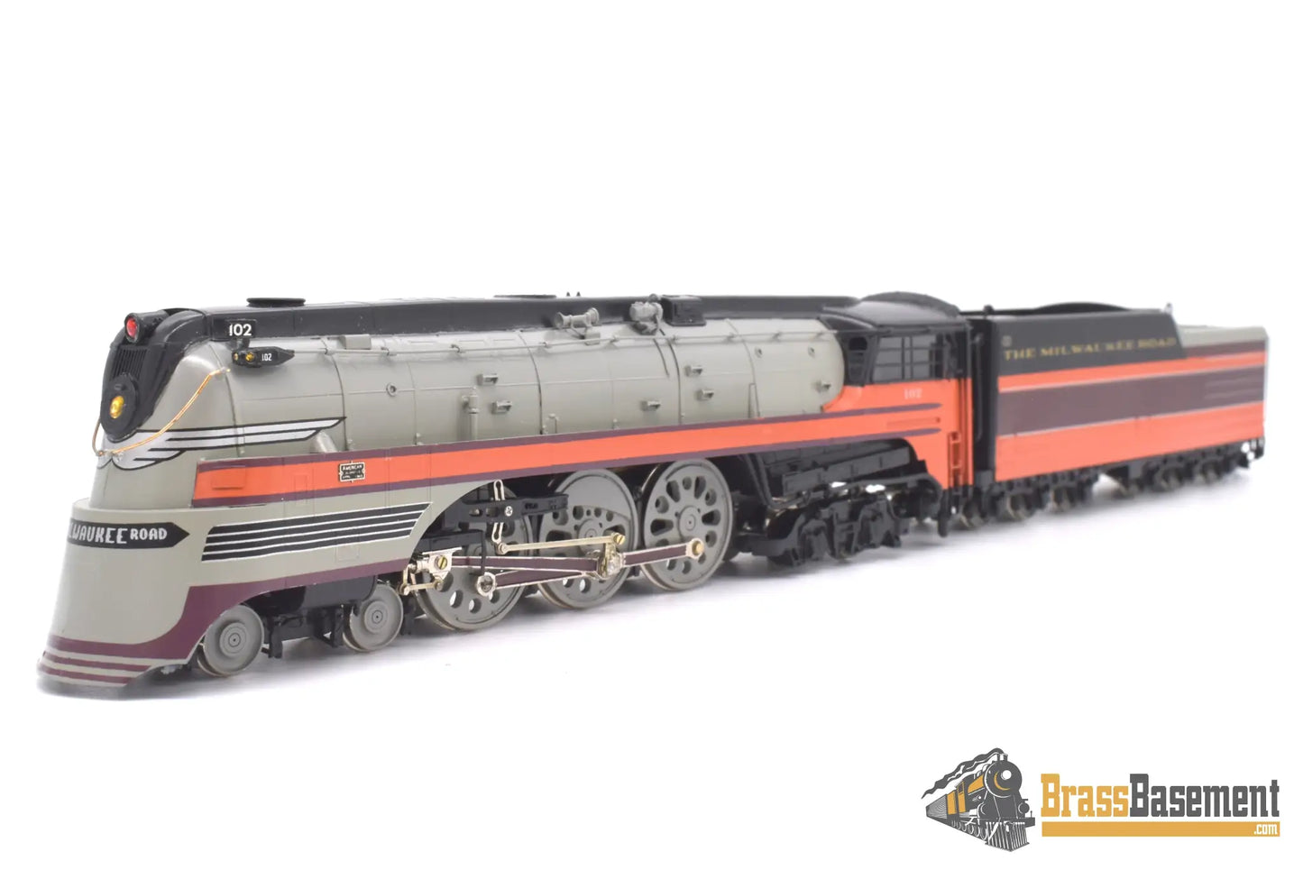 Ho Brass - Omi 1483.1 Milwaukee Road F7 4 - 6 - 4 Hudson Pro Paint Steam