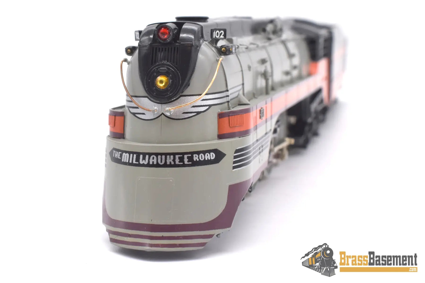 Ho Brass - Omi 1483.1 Milwaukee Road F7 4 - 6 - 4 Hudson Pro Paint Steam