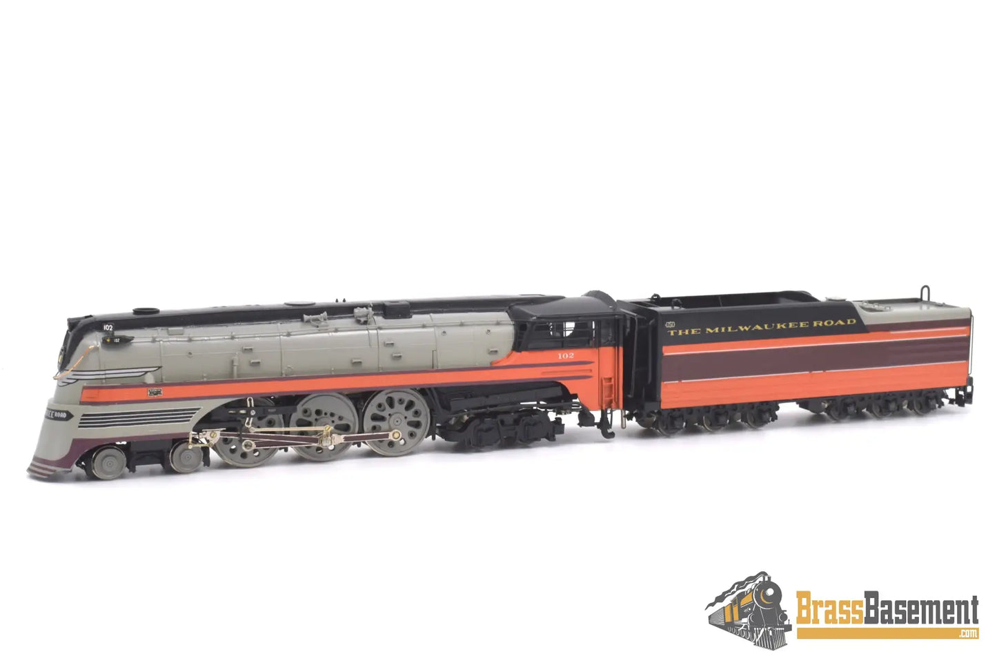 Ho Brass - Omi 1483.1 Milwaukee Road F7 4 - 6 - 4 Hudson Pro Paint Steam