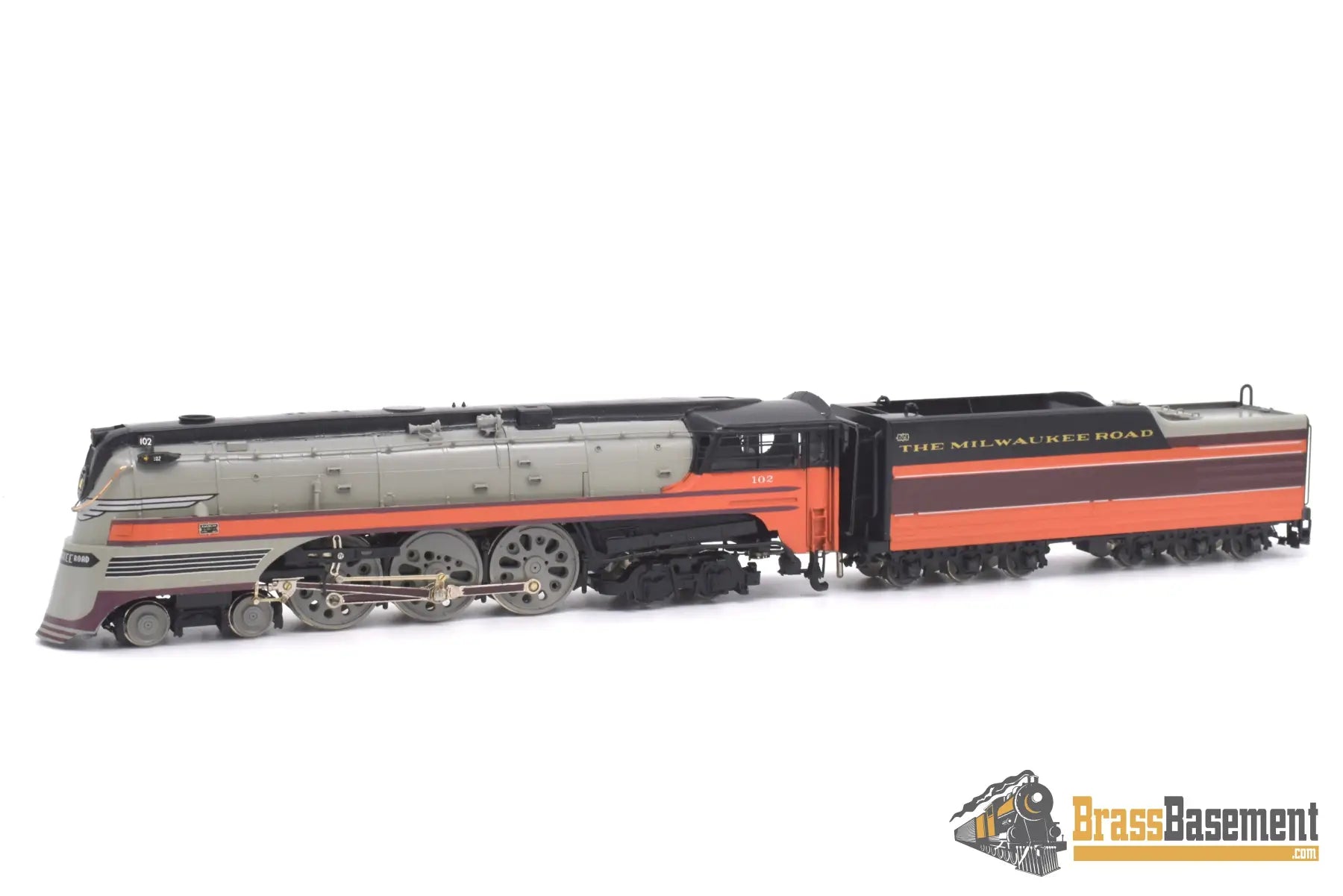 Ho Brass - Omi 1483.1 Milwaukee Road F7 4 - 6 - 4 Hudson Pro Paint Steam
