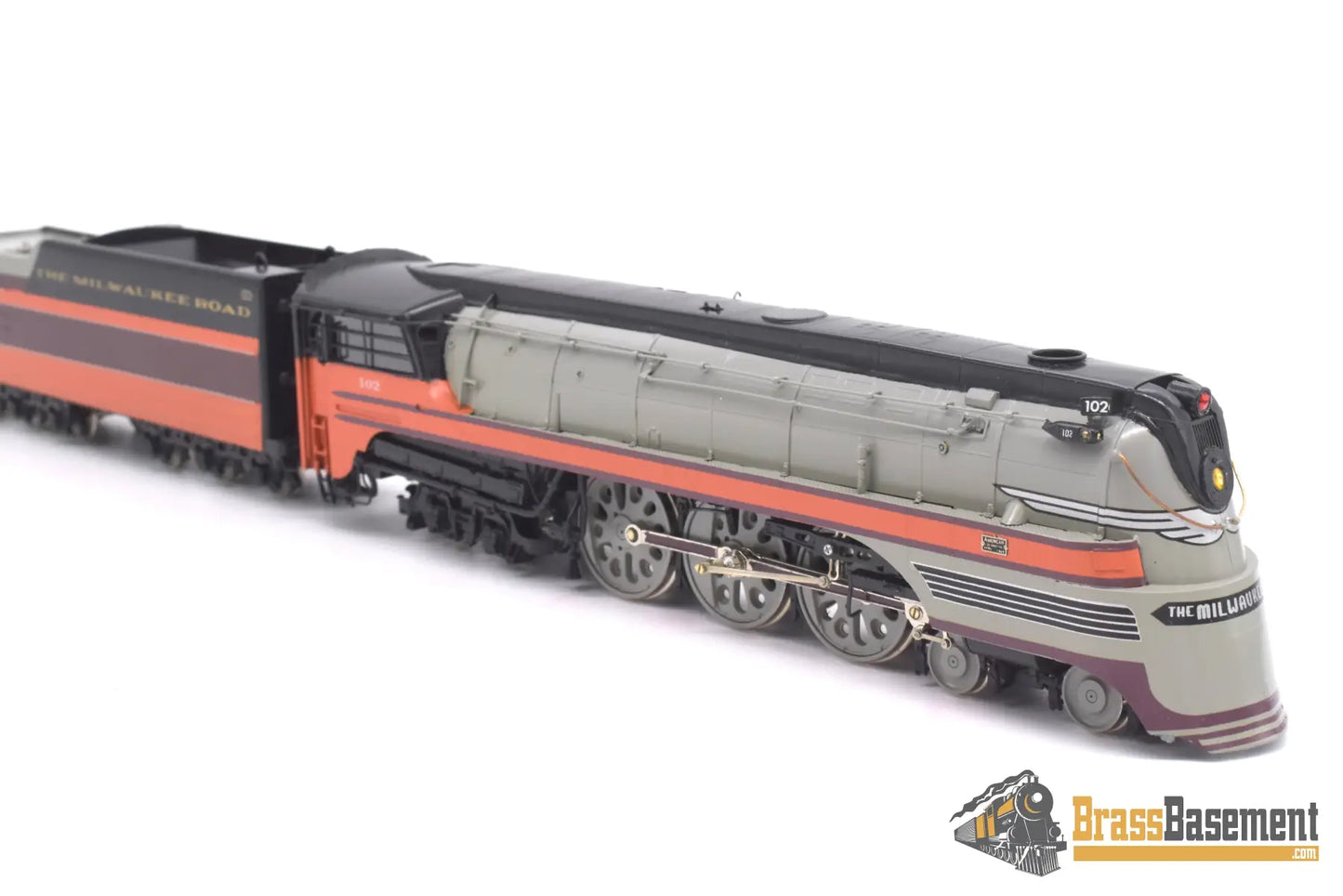 Ho Brass - Omi 1483.1 Milwaukee Road F7 4 - 6 - 4 Hudson Pro Paint Steam
