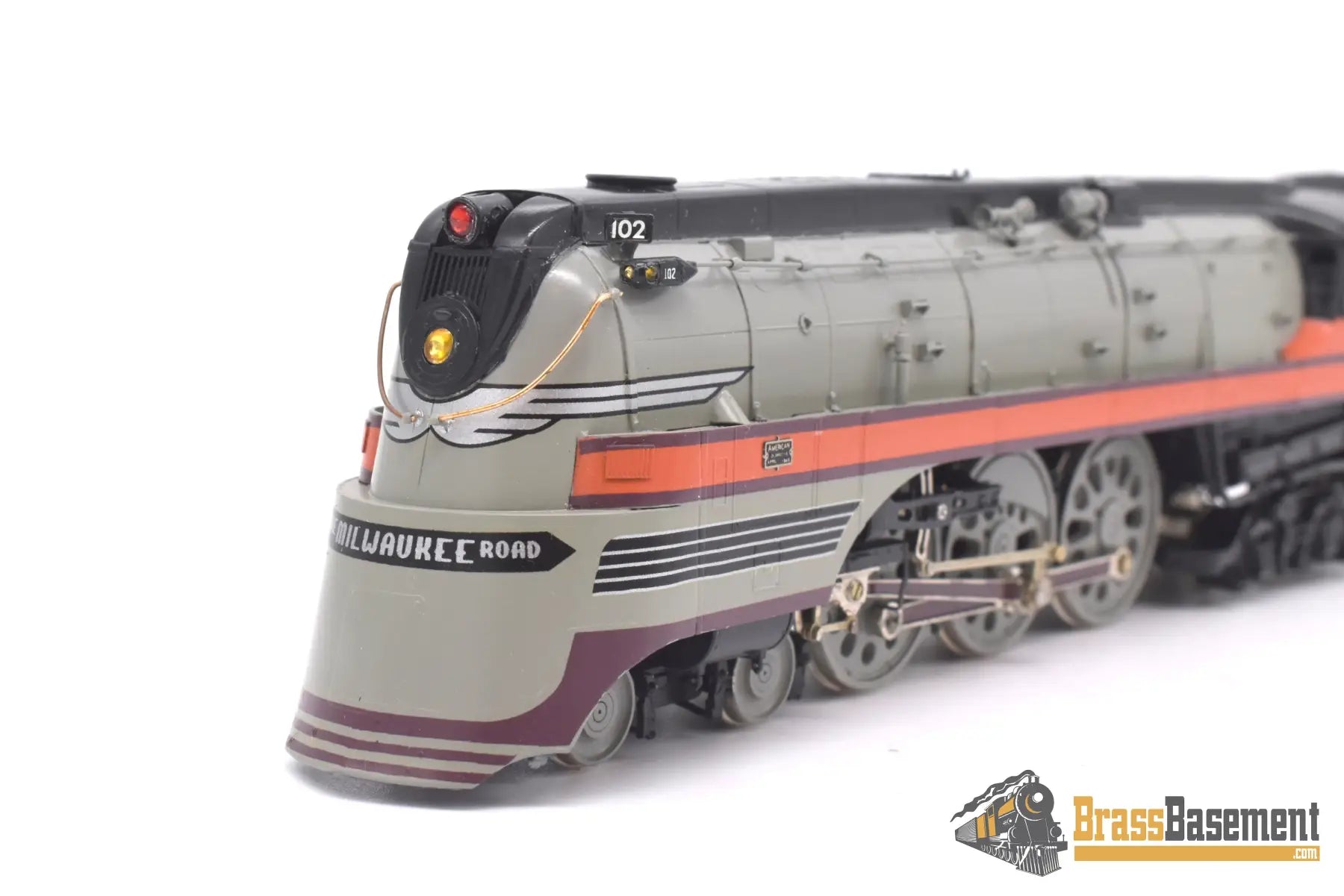 Ho Brass - Omi 1483.1 Milwaukee Road F7 4 - 6 - 4 Hudson Pro Paint Steam