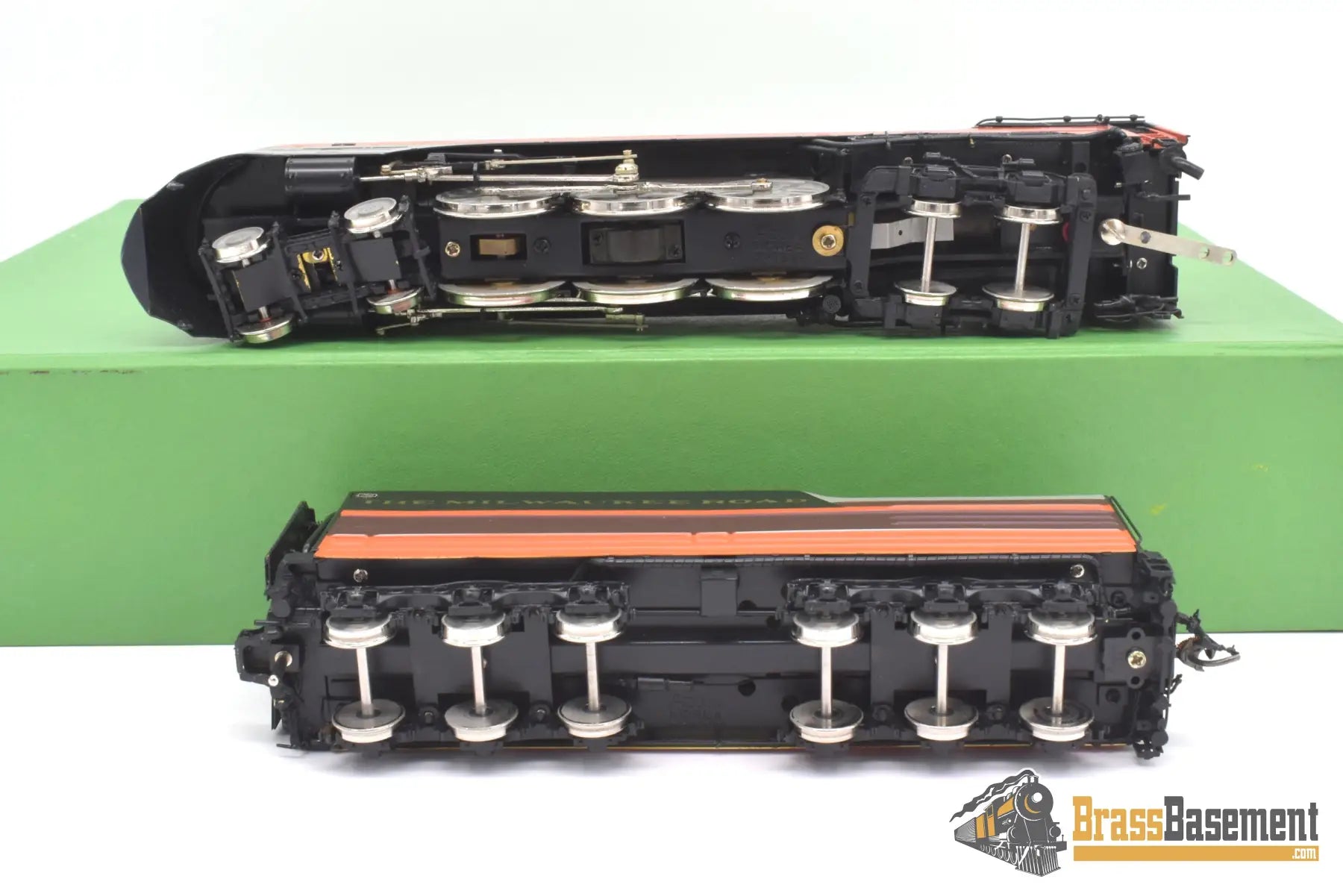 Ho Brass - Omi 1483.1 Milwaukee Road F7 4 - 6 - 4 Hudson Pro Paint Steam