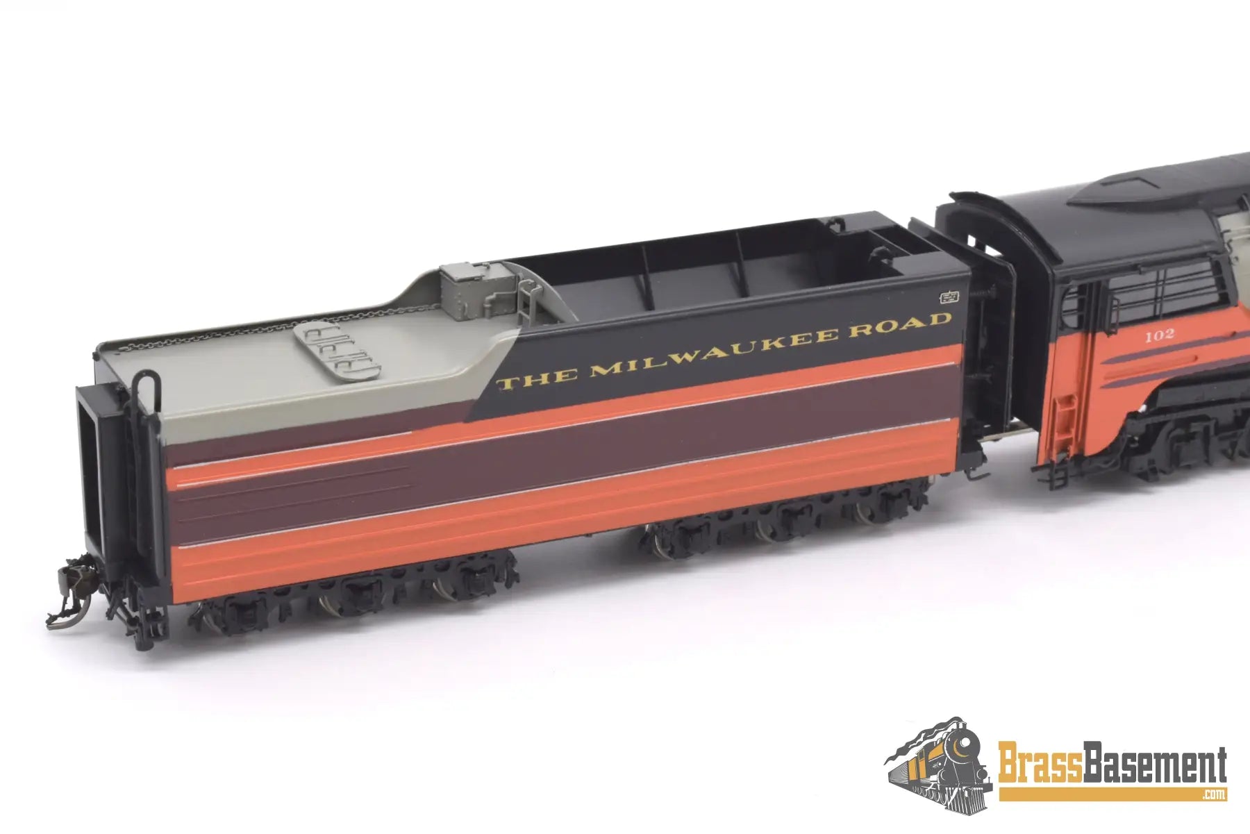 Ho Brass - Omi 1483.1 Milwaukee Road F7 4 - 6 - 4 Hudson Pro Paint Steam
