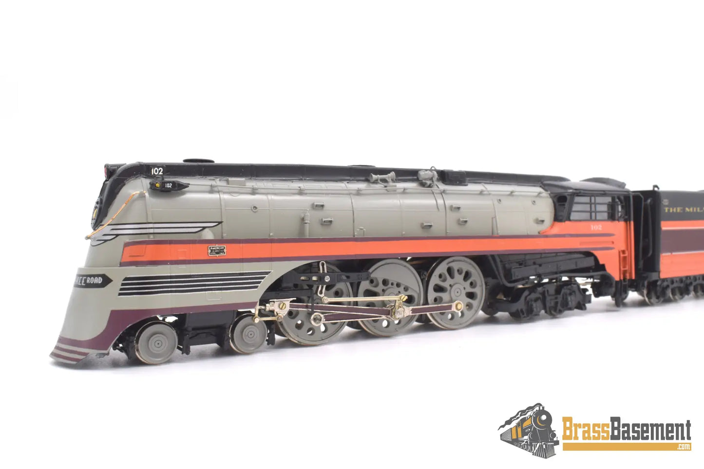 Ho Brass - Omi 1483.1 Milwaukee Road F7 4 - 6 - 4 Hudson Pro Paint Steam