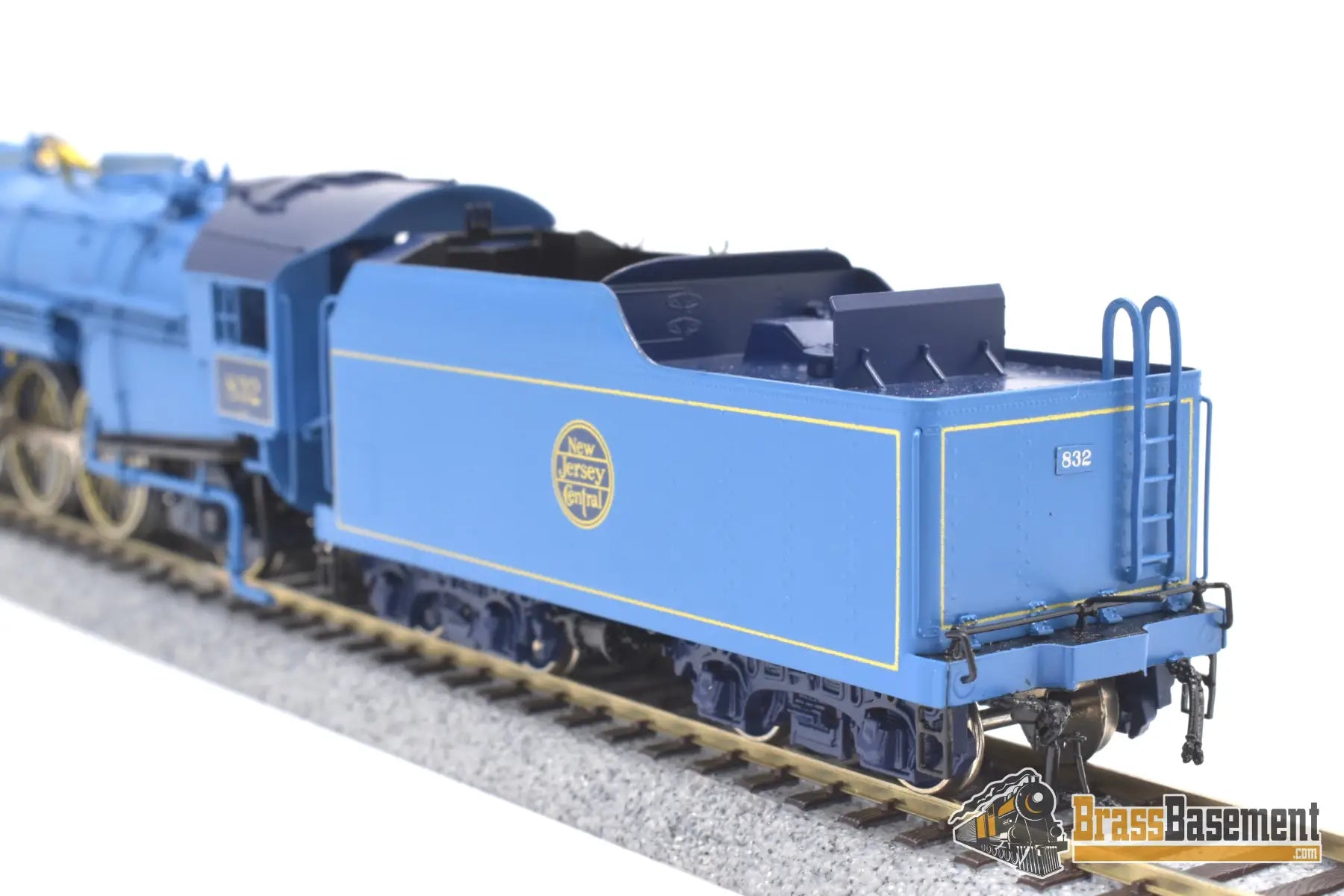 Ho Brass - Omi 1489.1 Cnj Central Rr Of New Jersey G - 3 Blue Comet 4 - 6 - 2 #832 Mint F/P Steam