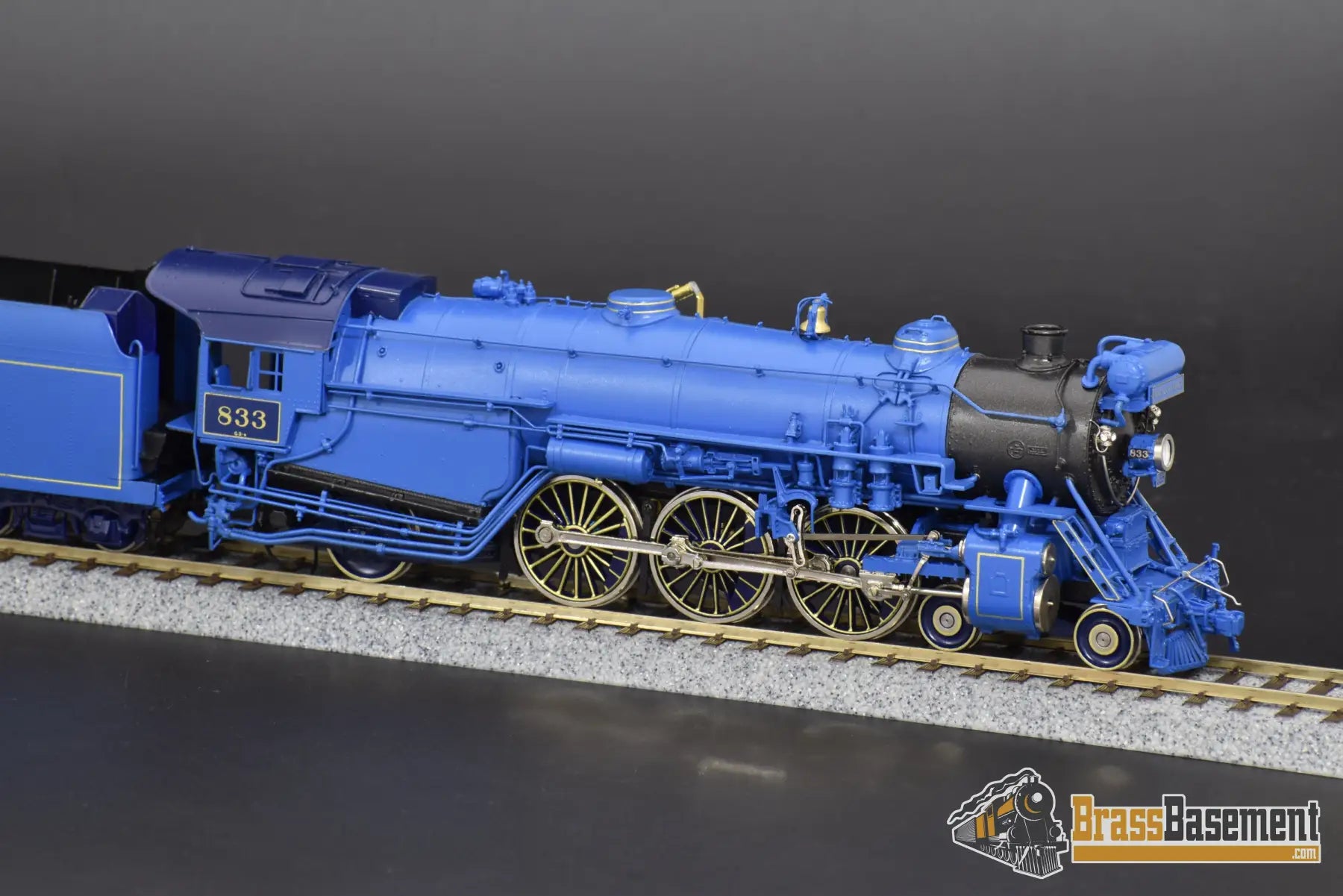 Ho Brass - Omi 1489.1 Cnj G - 3 Blue Comet 4 - 6 - 2 #833 Professional Dcc/Sound Steam