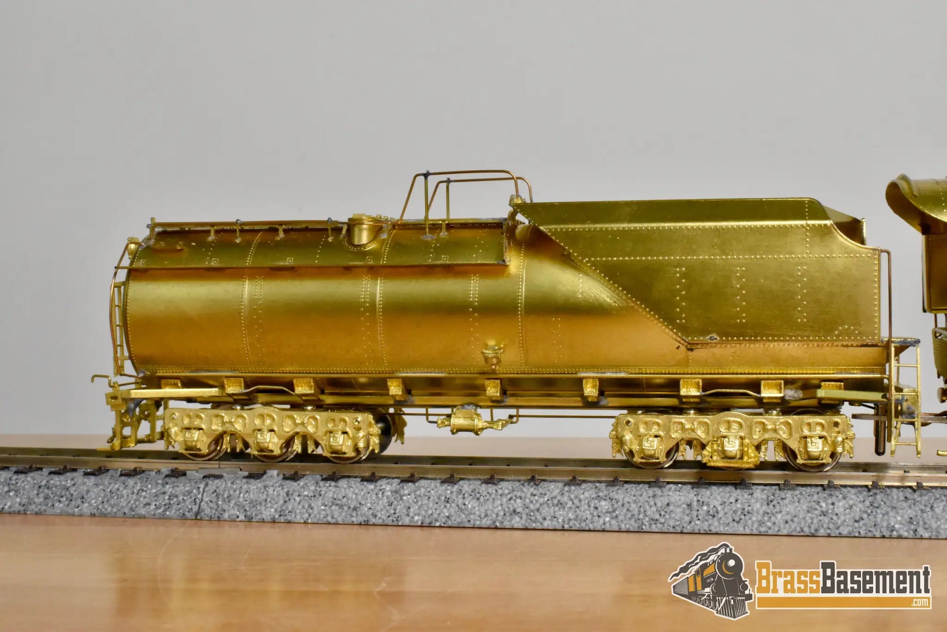 HO Brass – OMI 1496 B&O Baltimore & Ohio S-1a 2-10-2 Big Six – Unpainted - Brass Steam Locomotive