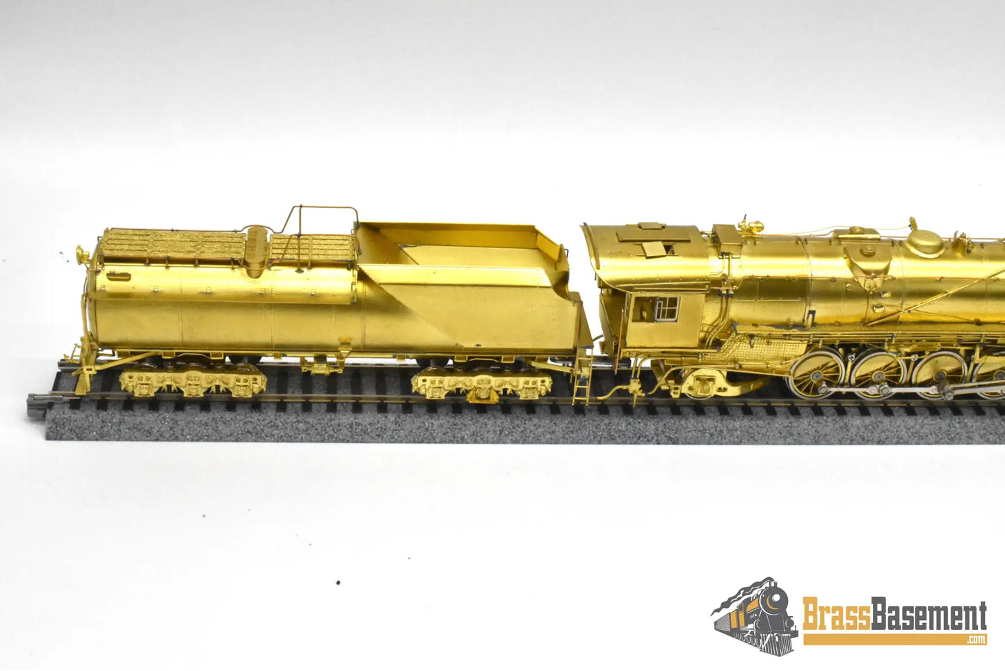 HO Brass – OMI 1496 B&O Baltimore & Ohio S-1a 2-10-2 Big Six – Unpainted - Brass Steam Locomotive