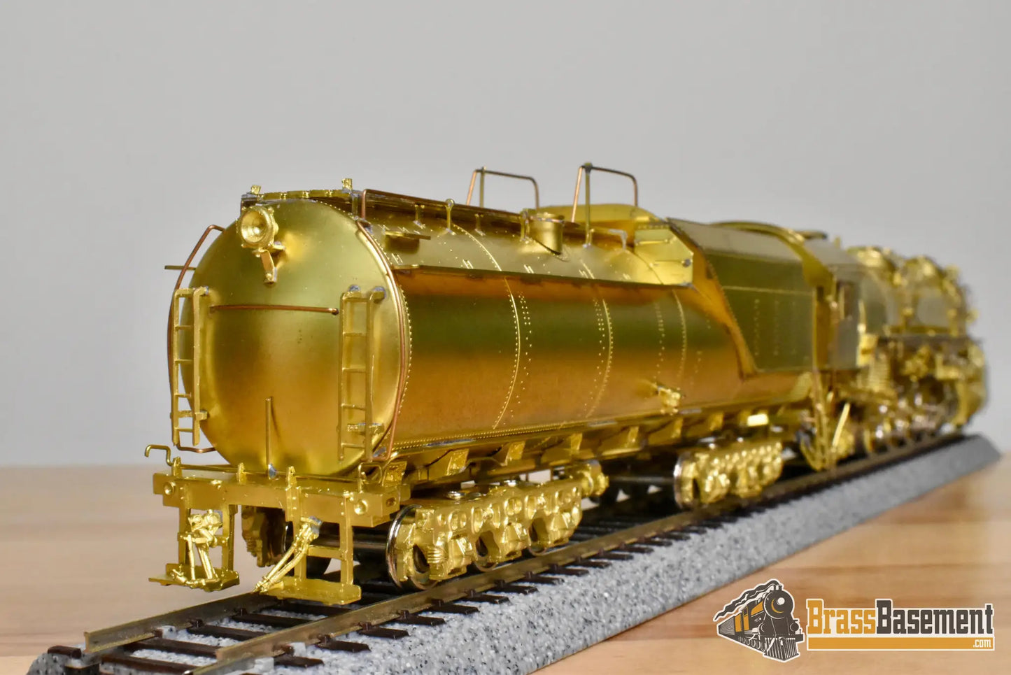 HO Brass – OMI 1496 B&O Baltimore & Ohio S-1a 2-10-2 Big Six – Unpainted - Brass Steam Locomotive