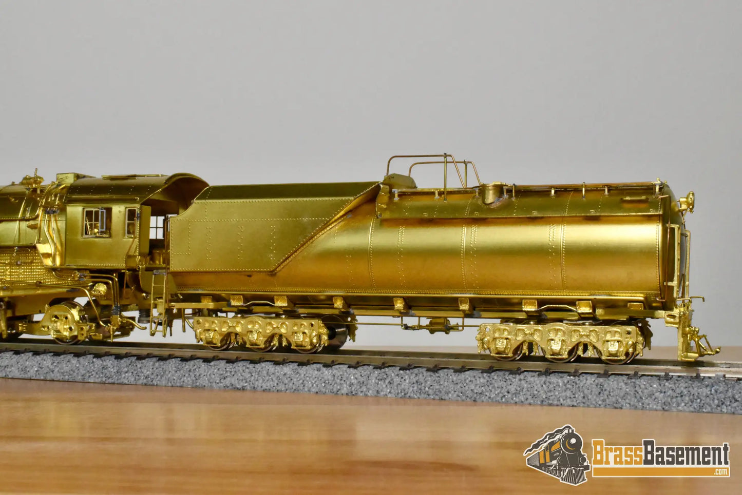 HO Brass – OMI 1496 B&O Baltimore & Ohio S-1a 2-10-2 Big Six – Unpainted - Brass Steam Locomotive