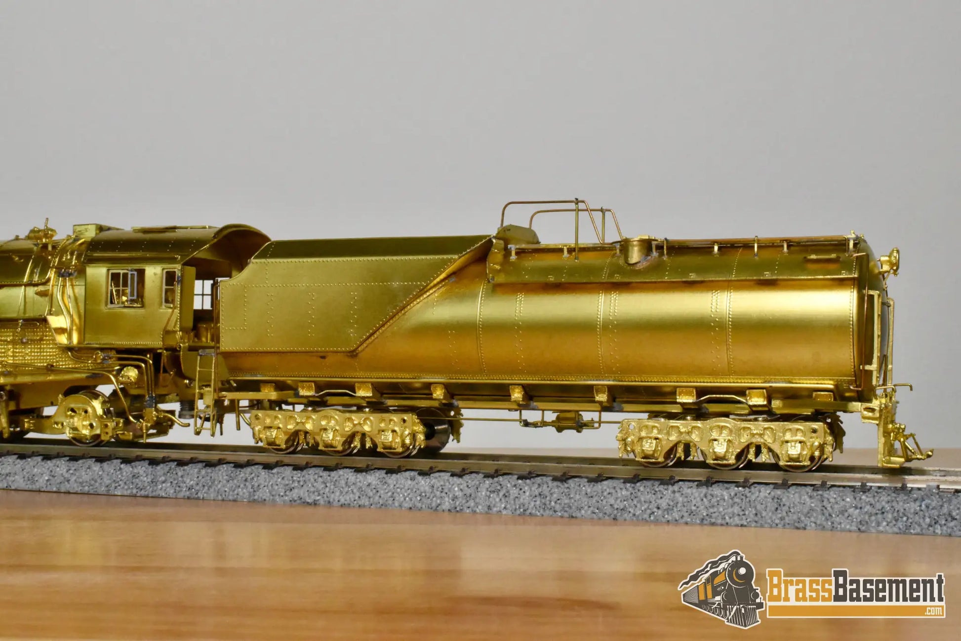 HO Brass – OMI 1496 B&O Baltimore & Ohio S-1a 2-10-2 Big Six – Unpainted - Brass Steam Locomotive