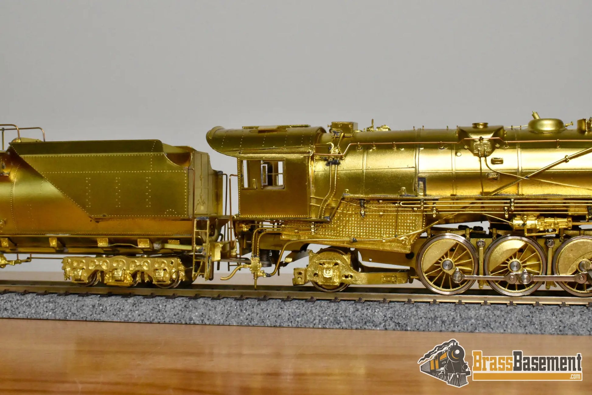 HO Brass – OMI 1496 B&O Baltimore & Ohio S-1a 2-10-2 Big Six – Unpainted - Brass Steam Locomotive