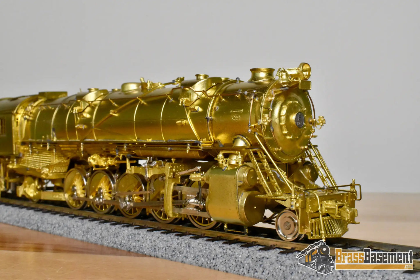 HO Brass – OMI 1496 B&O Baltimore & Ohio S-1a 2-10-2 Big Six – Unpainted - Brass Steam Locomotive