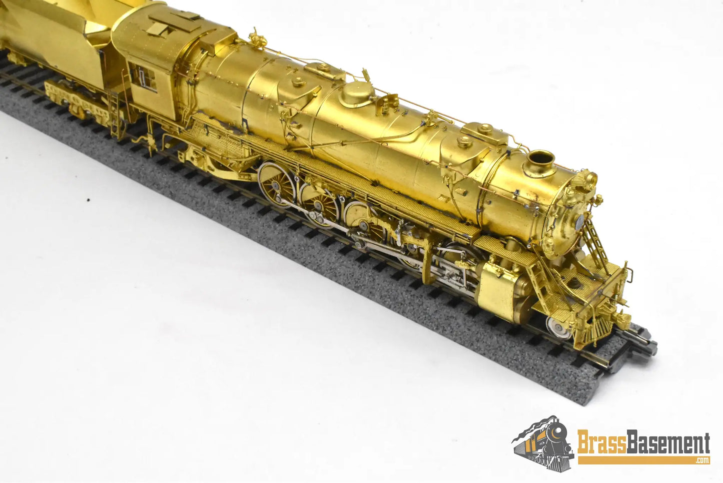 HO Brass – OMI 1496 B&O Baltimore & Ohio S-1a 2-10-2 Big Six – Unpainted - Brass Steam Locomotive