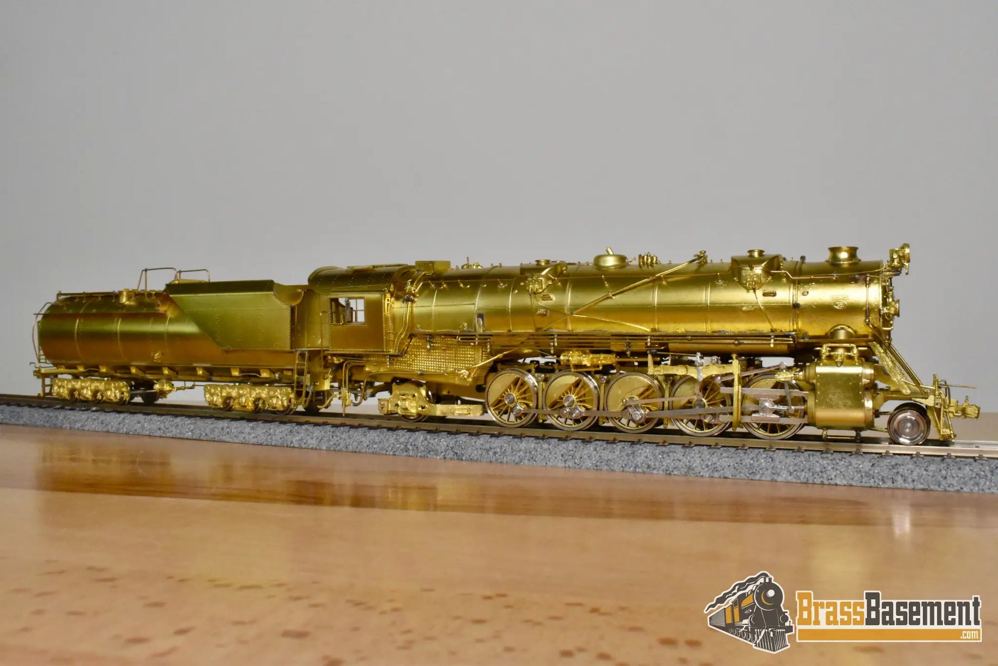 HO Brass – OMI 1496 B&O Baltimore & Ohio S-1a 2-10-2 Big Six – Unpainted - Brass Steam Locomotive
