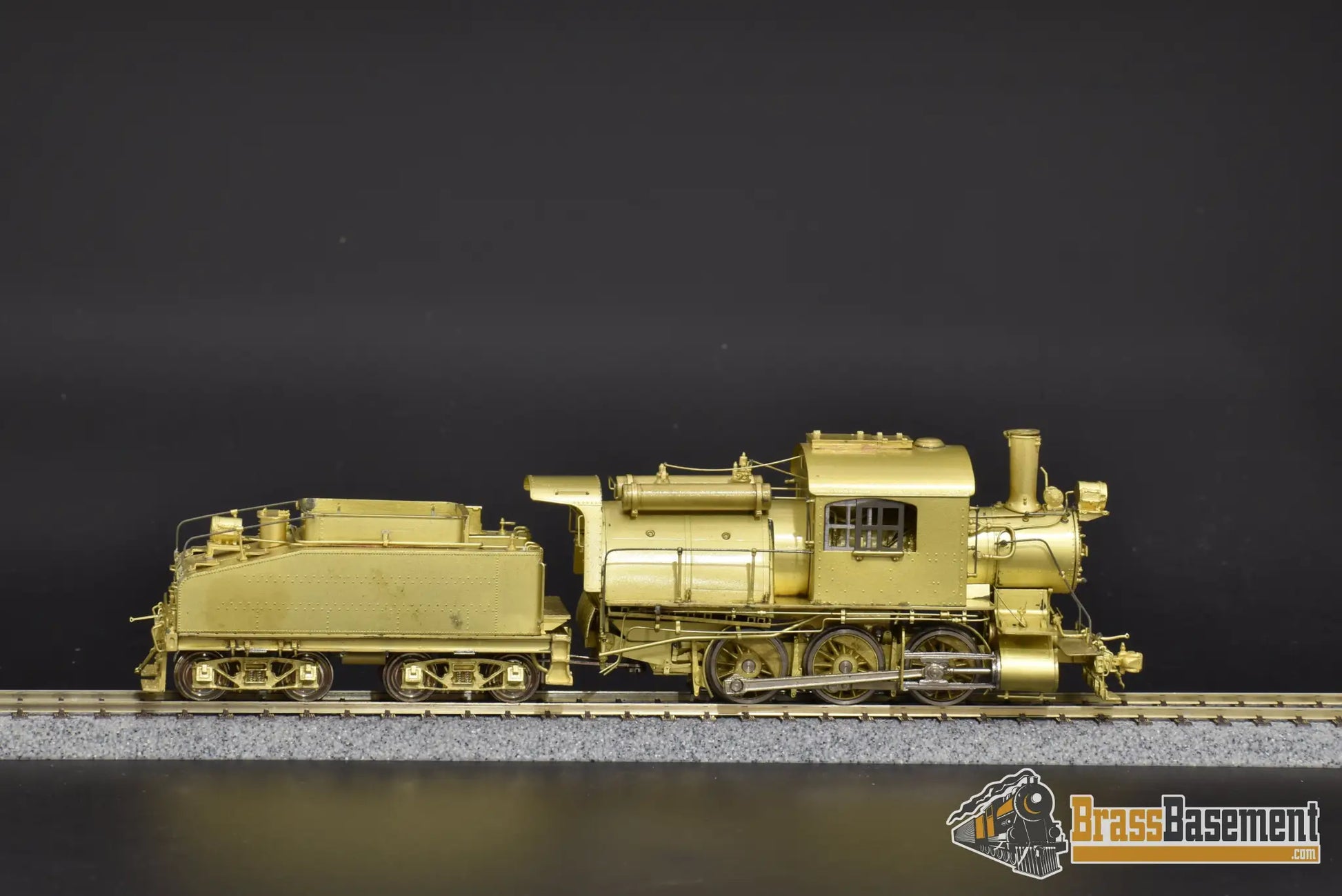 Ho Brass - Omi 1502 Central Of New Jersey Cnj B - 2 0 - 6 - 0 Camelback Unpainted Steam