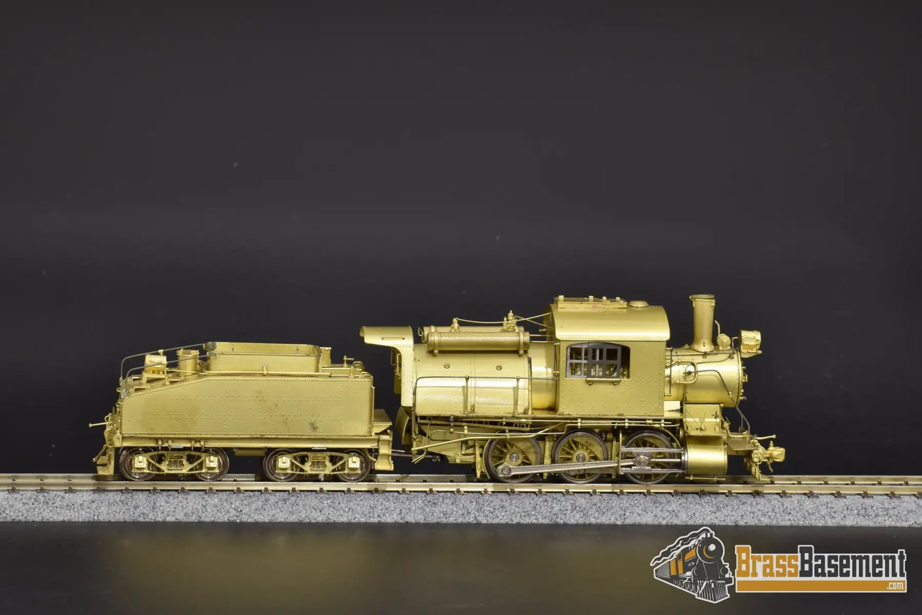 Ho Brass - Omi 1502 Central Of New Jersey Cnj B - 2 0 - 6 - 0 Camelback Unpainted Steam